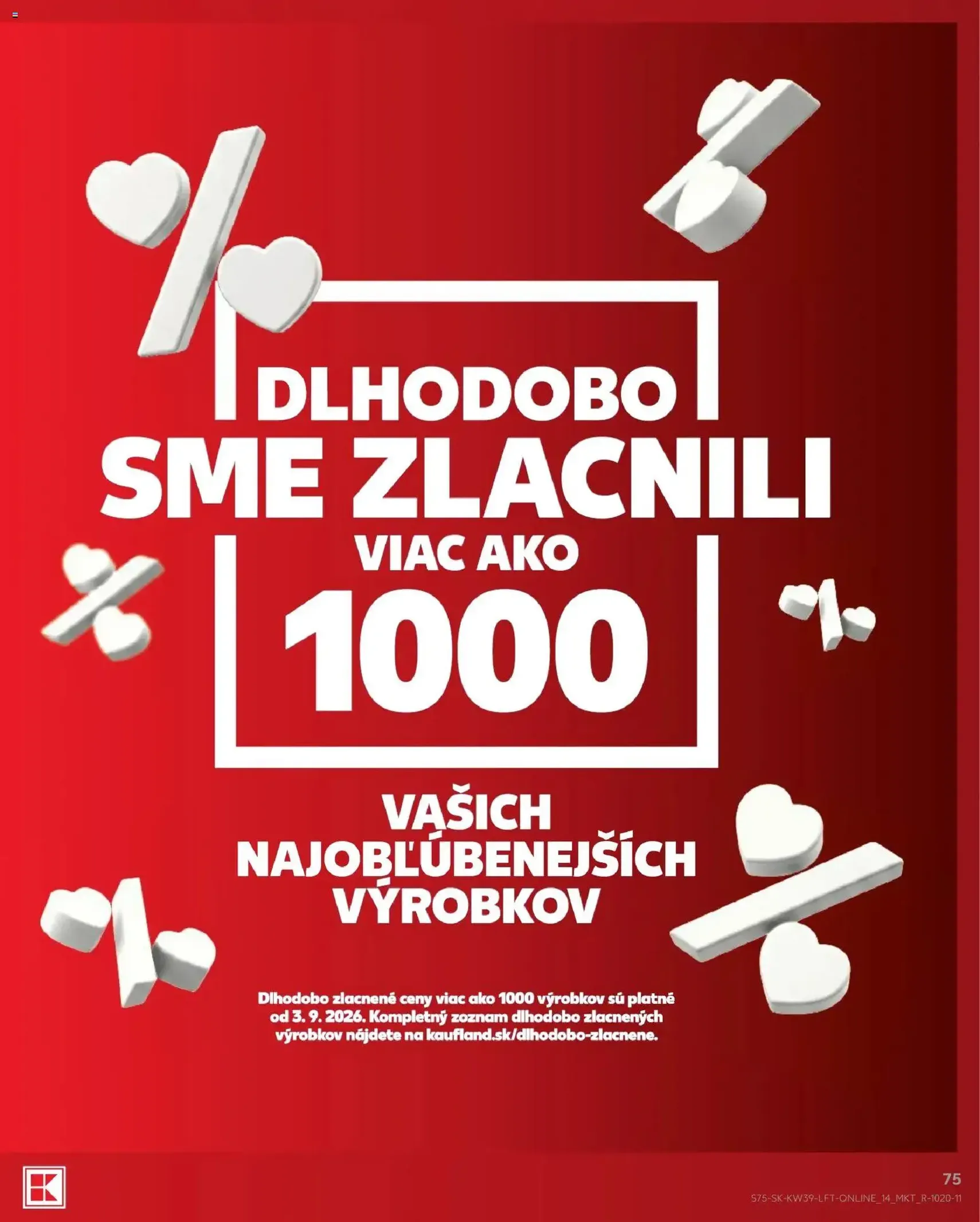 Kaufland leták - platný leták od 24.09.2026 strana 75 z 82