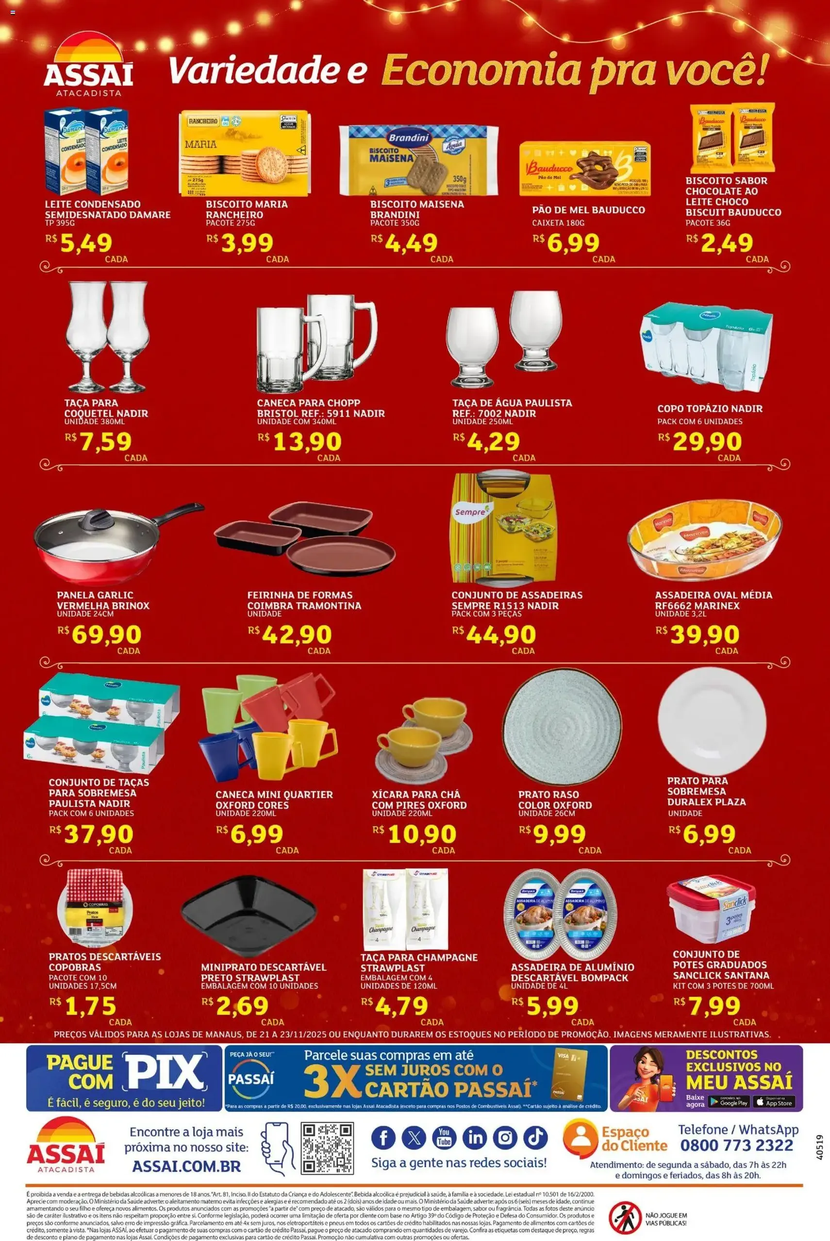 Encarte Assaí Atacadista - folheto válido a partir de 21/11/2025 página 2 de 2