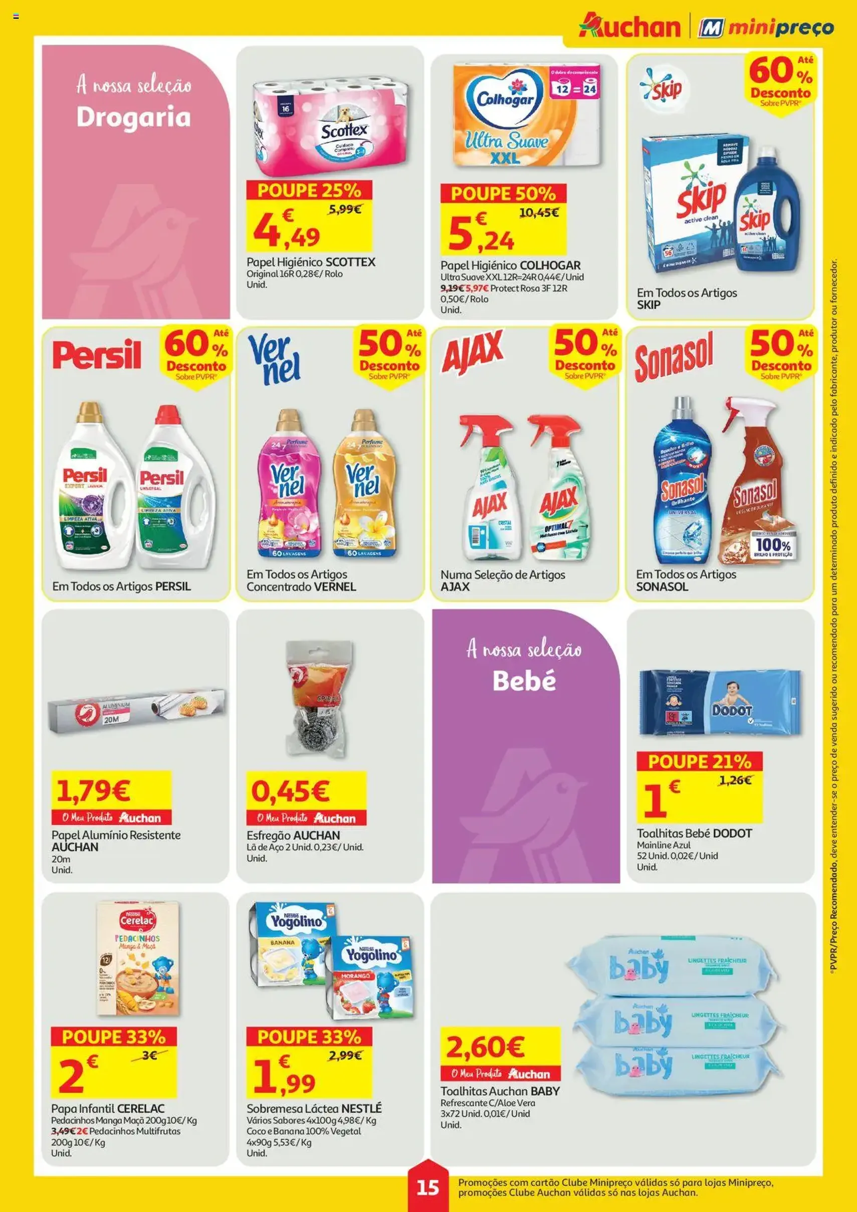 Auchan folheto - folheto válido a partir de 31/07/2025 página 15 de 16 Auchan folheto - folheto válido a partir de 31/07/2025 página 15 de 16