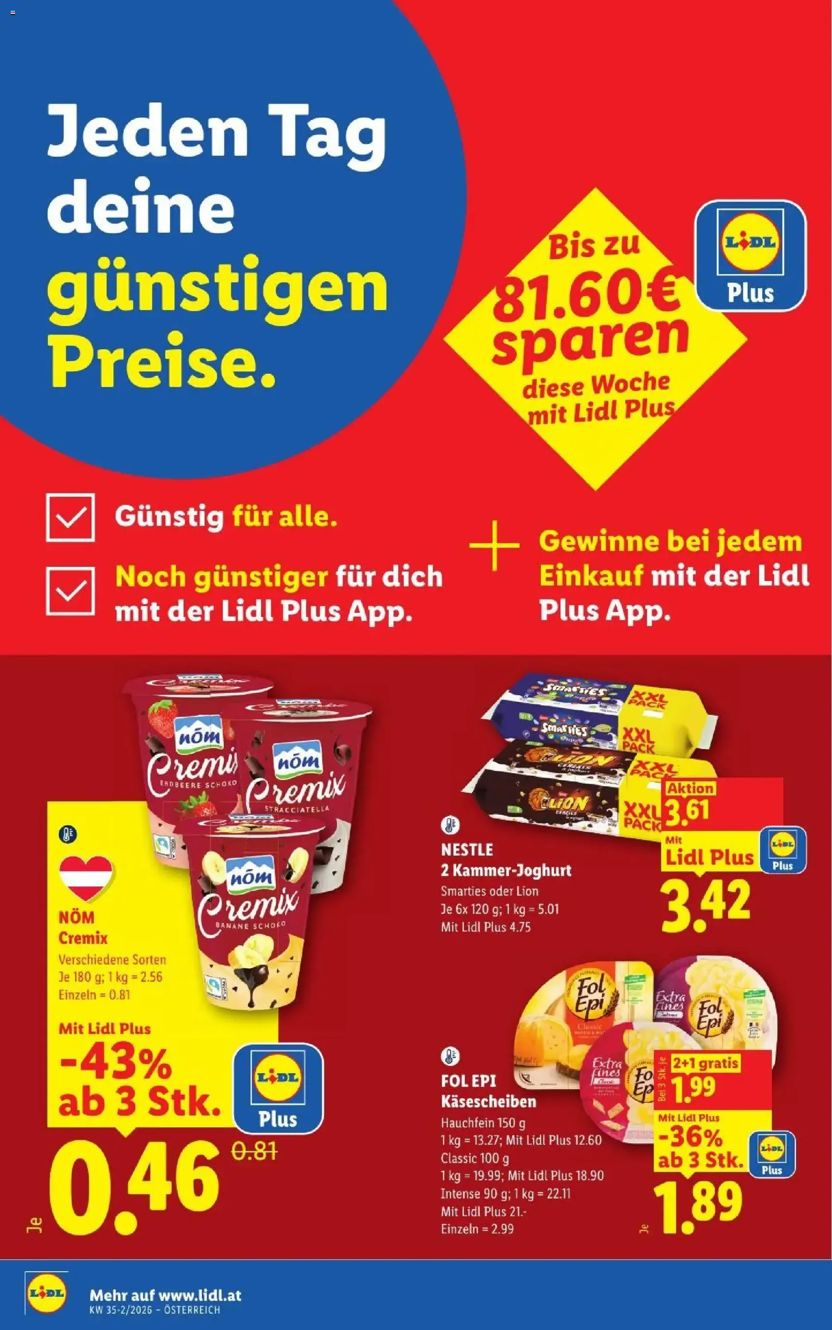 Lidl - Flugblatt - Gültiger Prospekt ab 27.08.2026, Seite 2 von insgesamt 55