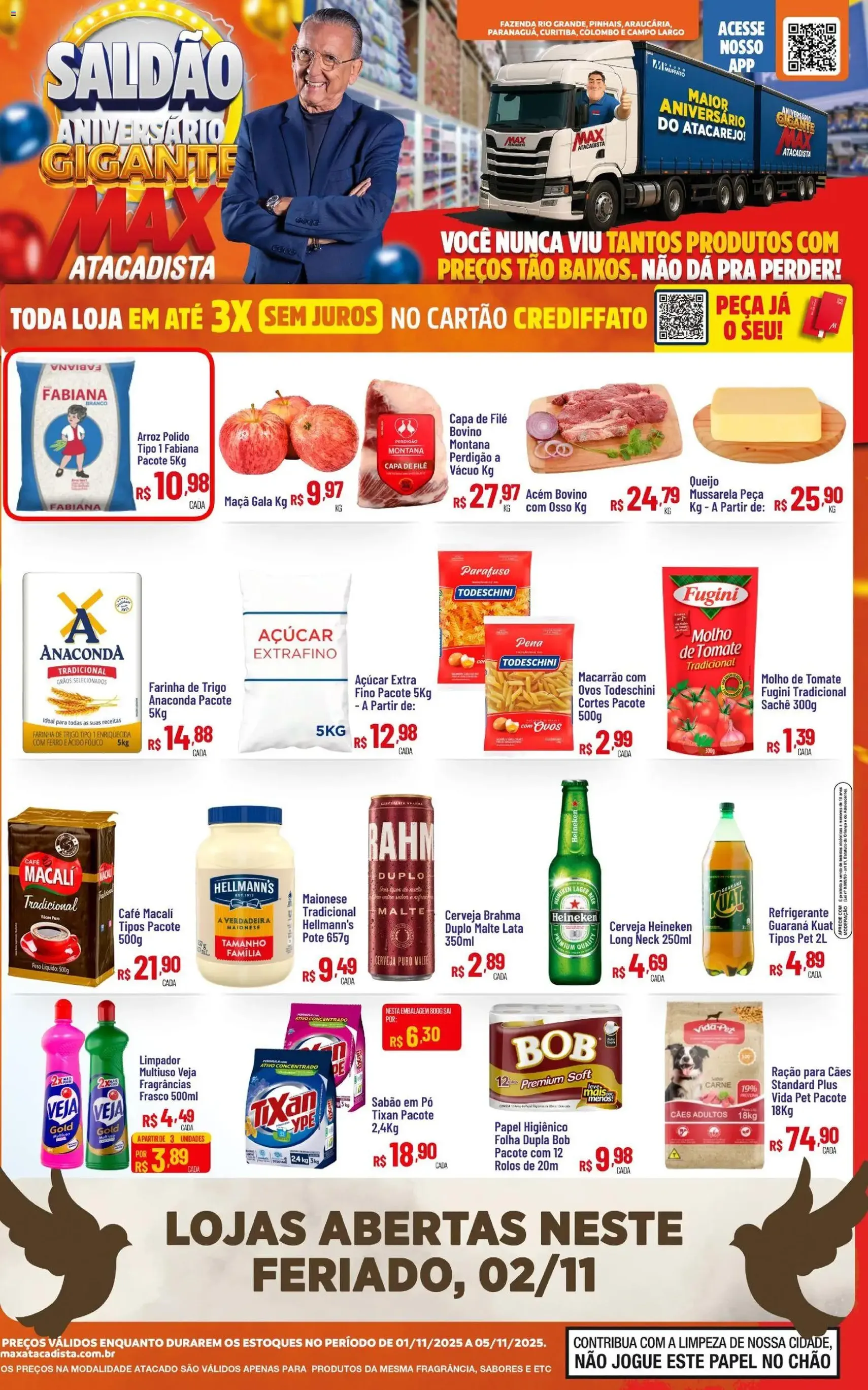 Max Atacadista - Ofertas Saldão - folheto válido a partir de 01/11/2025 página 1 de 4
