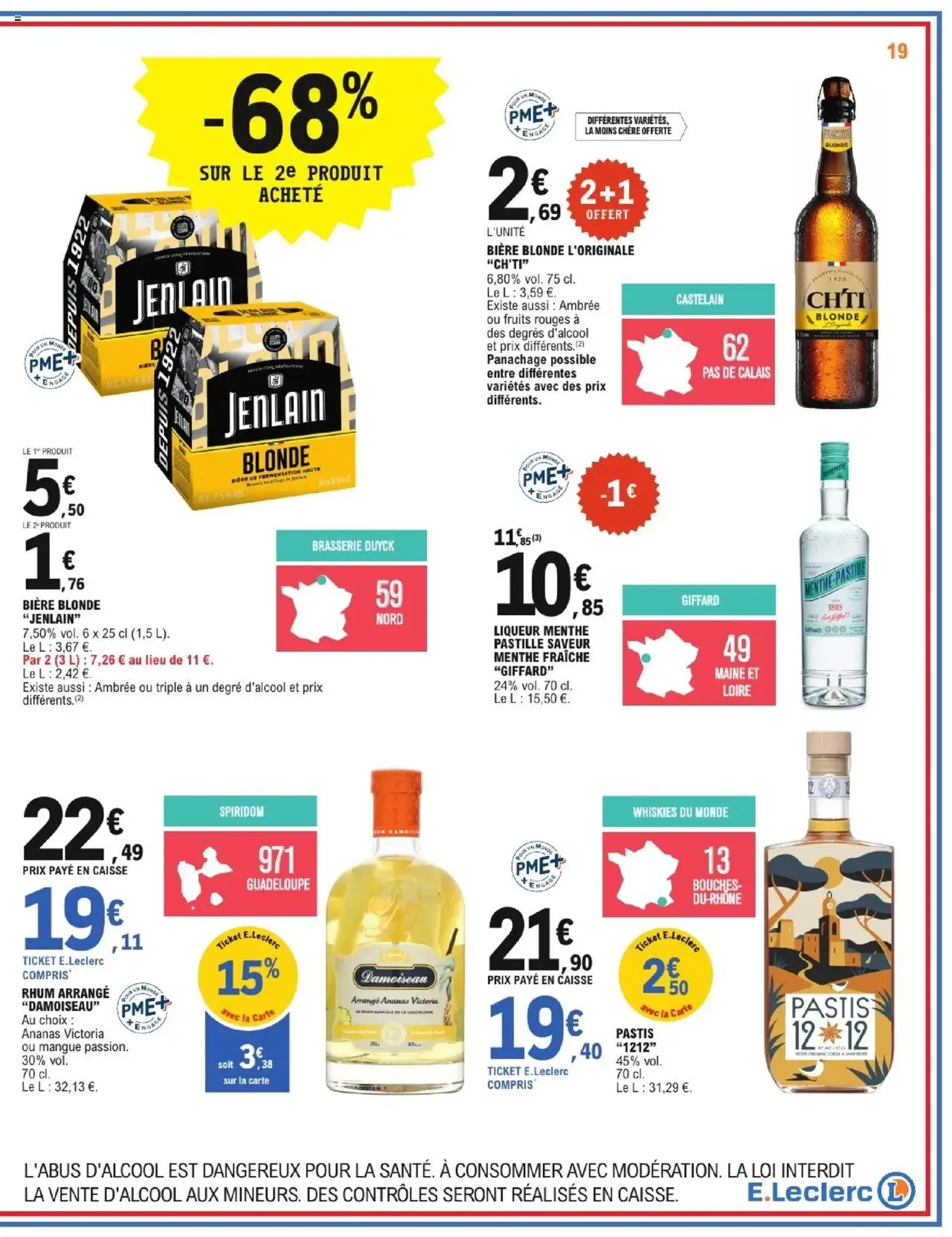 E.Leclerc catalogue semaine 30 - brochure valable à partir du 22/07/2025, page 19 sur 32 E.Leclerc catalogue semaine 30 - brochure valable à partir du 22/07/2025, page 19 sur 32