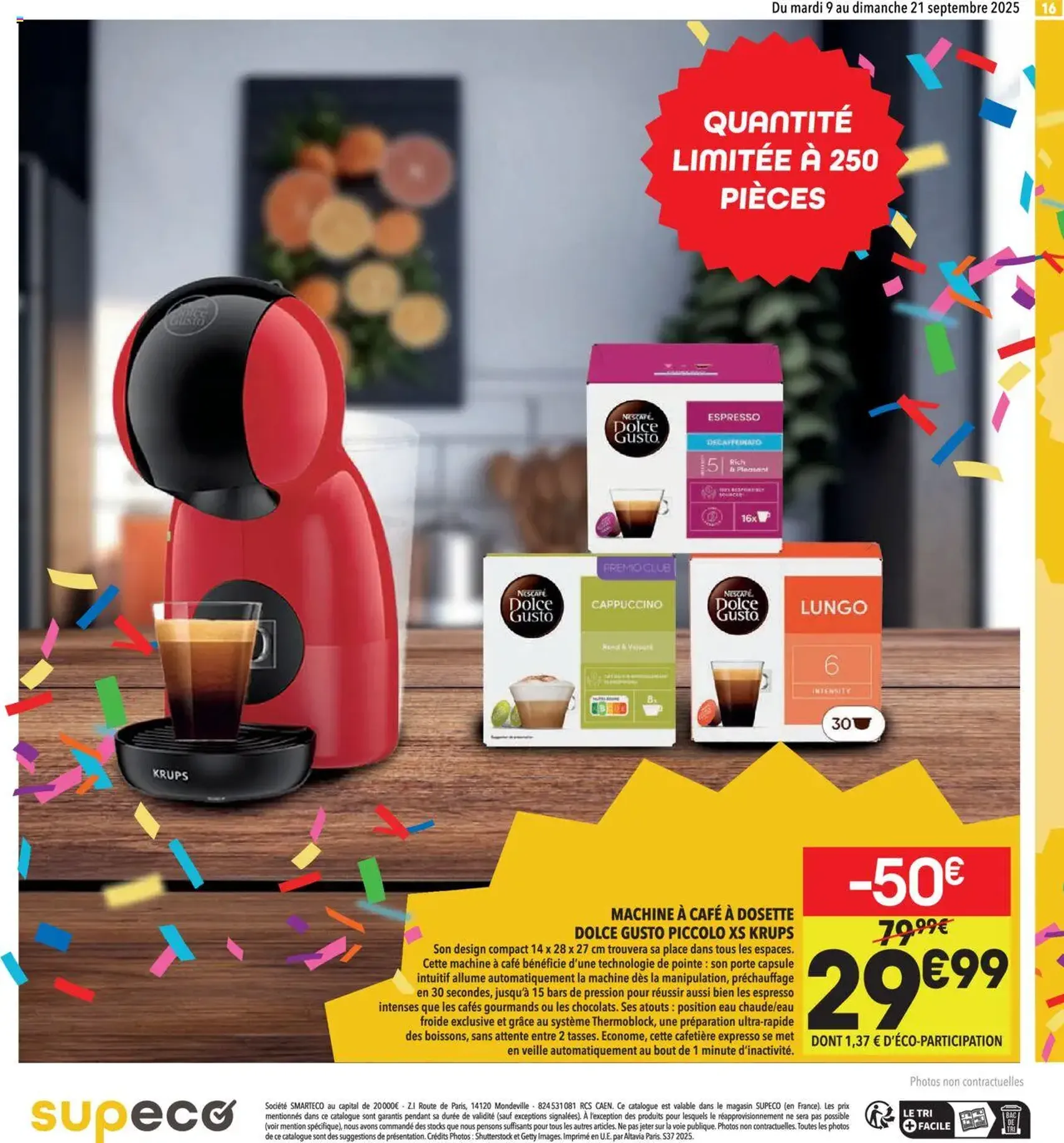 Supeco catalogue - brochure valable à partir du 09/09/2025, page 16 sur 16 Supeco catalogue - brochure valable à partir du 09/09/2025, page 16 sur 16