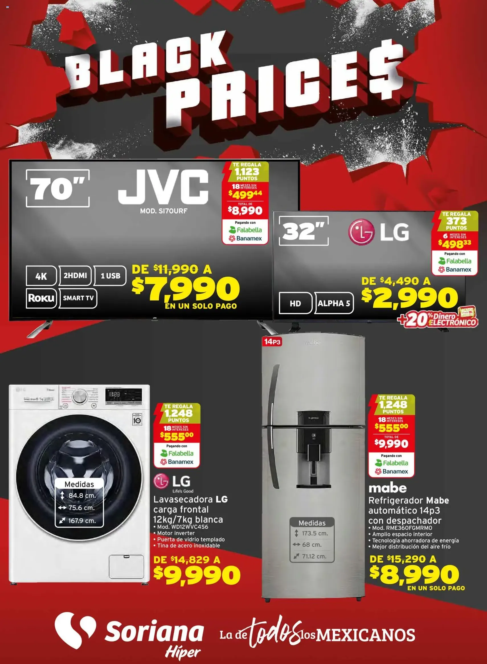 Soriana - Black Prices Híper Nacional - folleto válido desde 21/11/2025 página 1 de 26