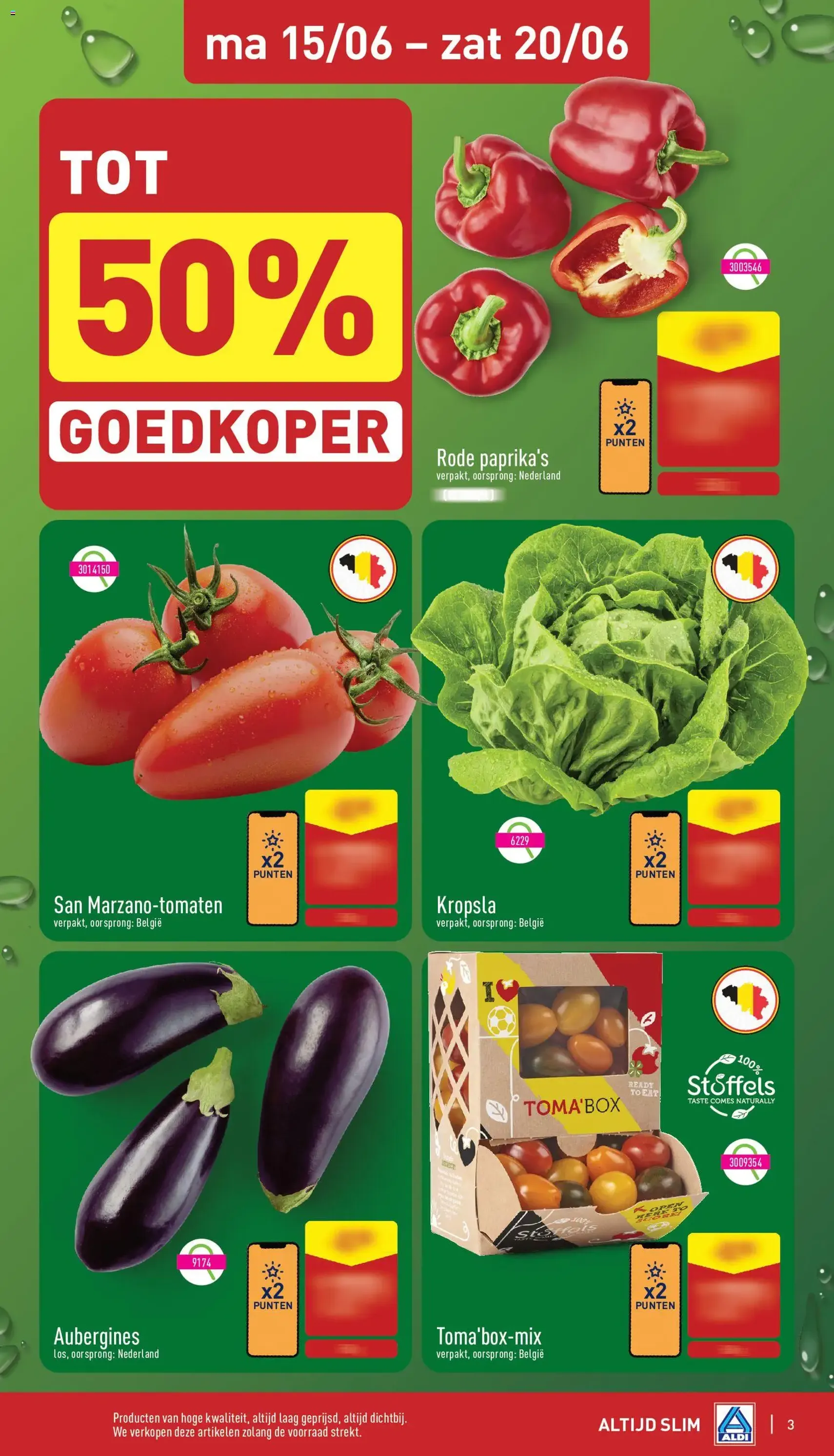 Aldi folder week 25 - geldige folder vanaf 15/06/2026 pagina 3 van 34