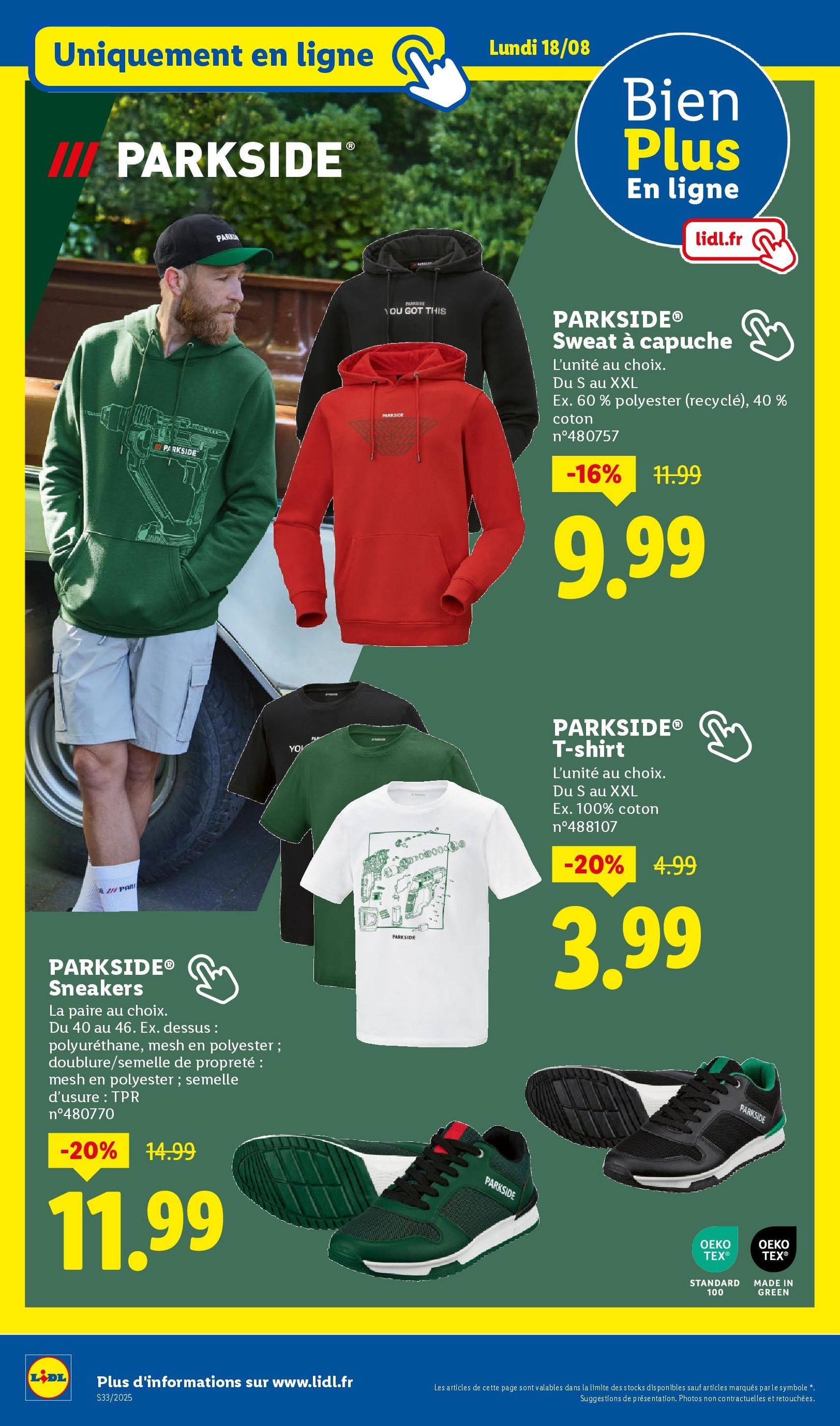 LIDL catalogue semaine 32 - brochure valable à partir du 14/08/2025, page 58 sur 72