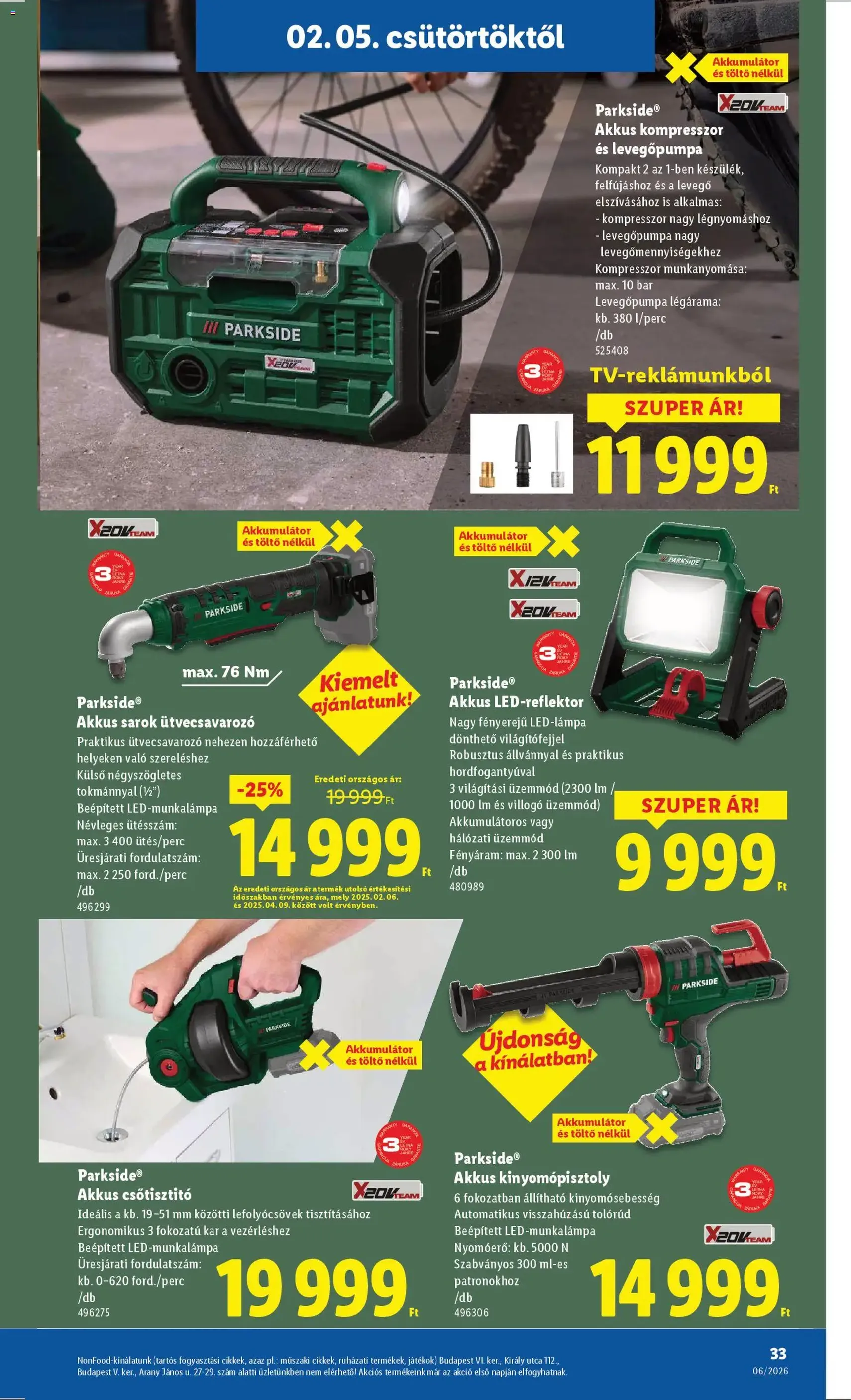 Lidl Akciós újság - 2026.02.05. érvényes szórólap 33 oldal 70 oldalból