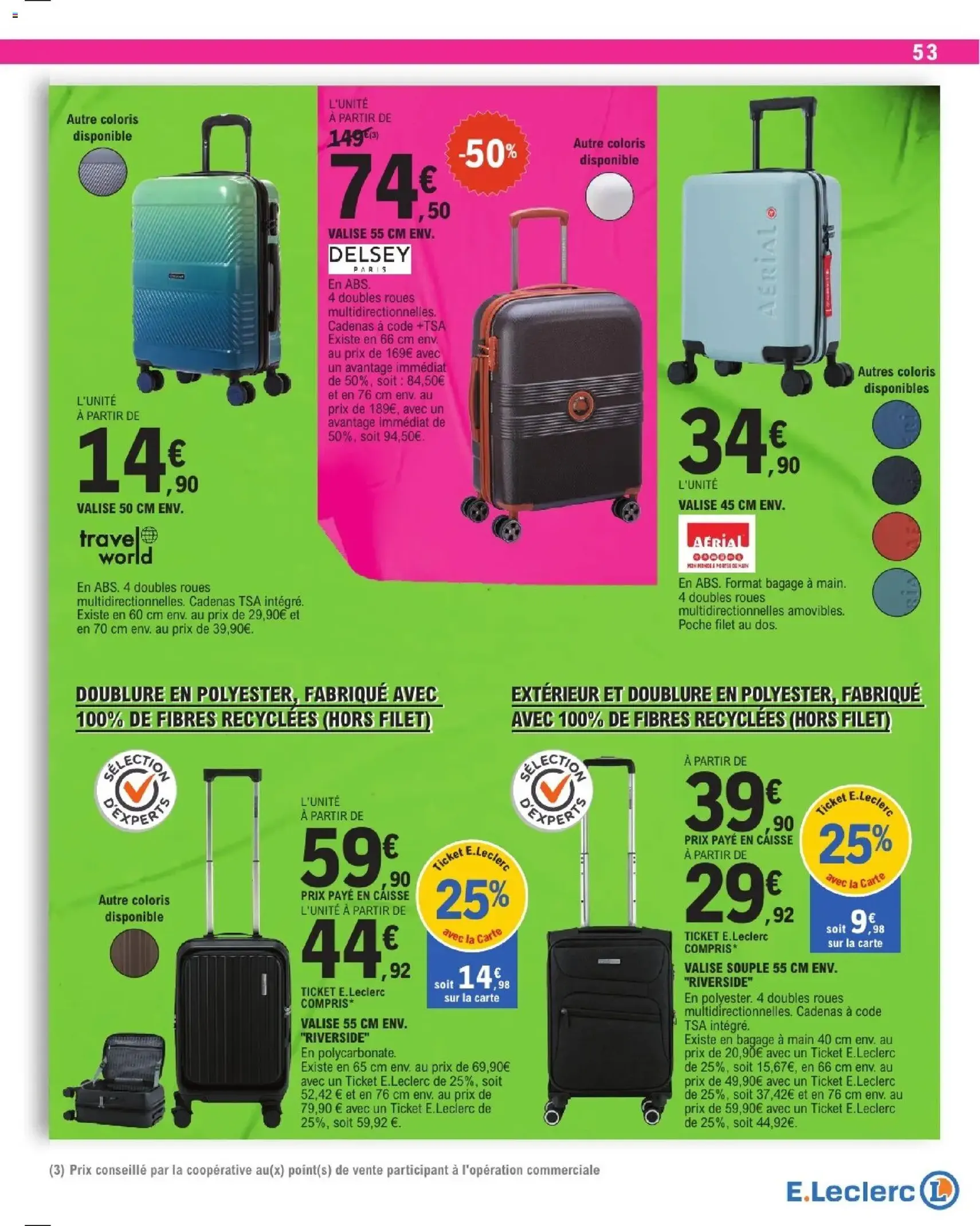 E.Leclerc catalogue de la semaine 16 - brochure valable à partir du 14/04/2026, page 53 sur 56