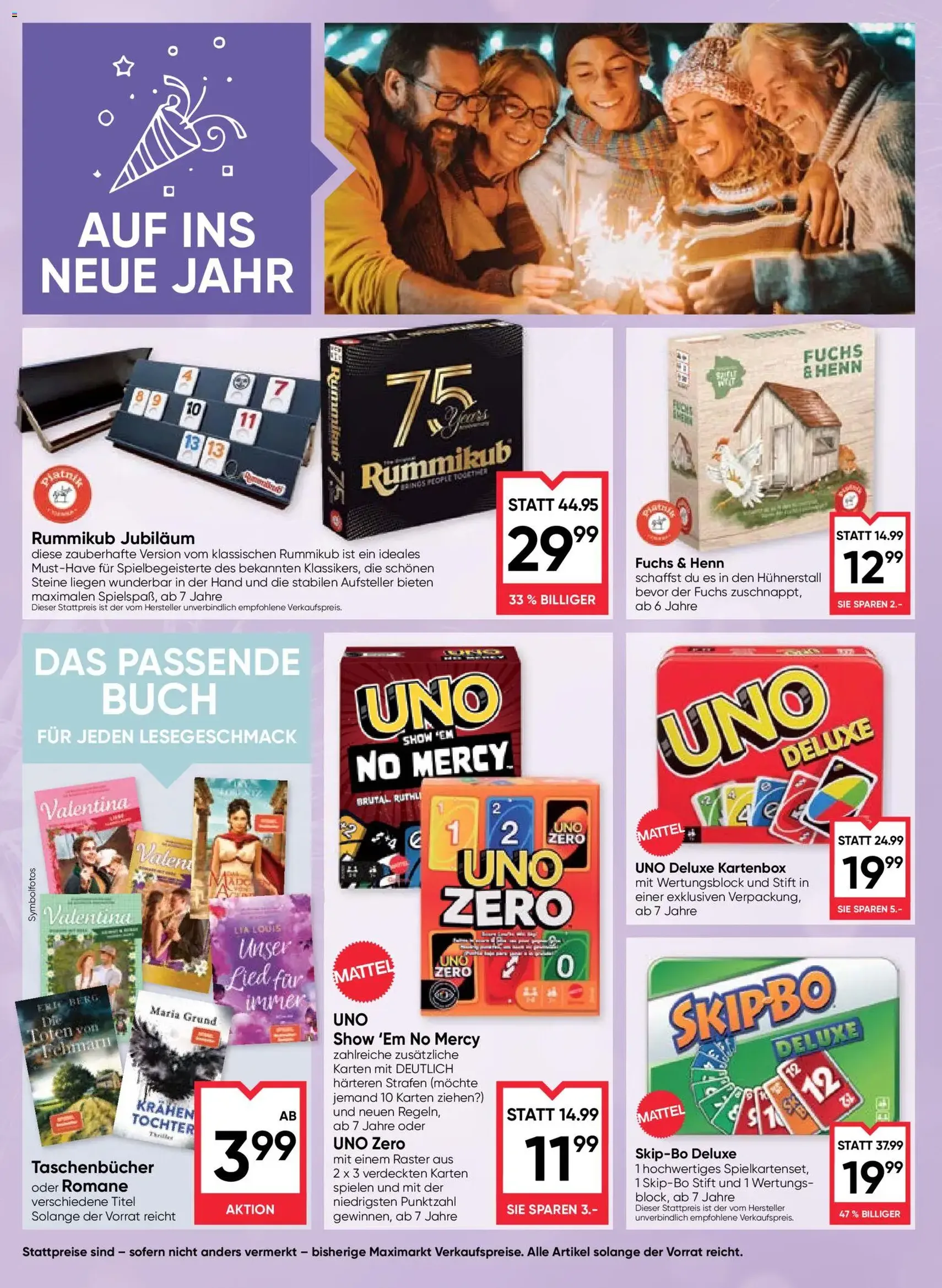 Maximarkt Flugblatt - Gültiger Prospekt ab 23.12.2025, Seite 20 von insgesamt 24