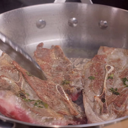 Agnello con carciofi - procedimento 1