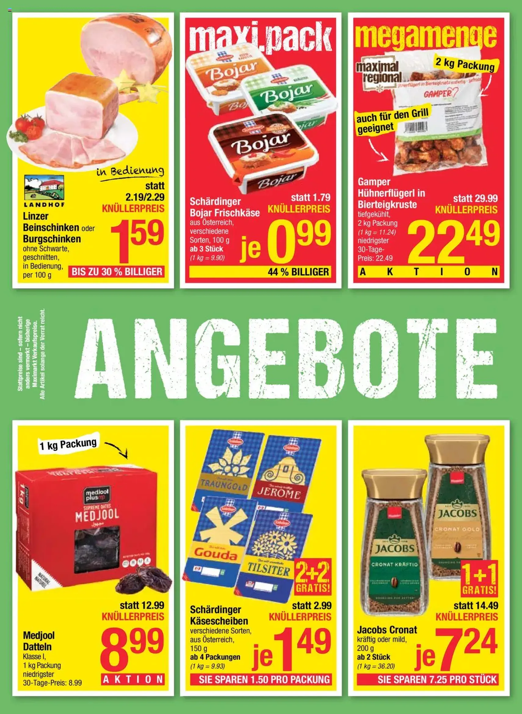 Maximarkt Flugblatt - Gültiger Prospekt ab 13.10.2025, Seite 6 von insgesamt 28 Maximarkt Flugblatt - Gültiger Prospekt ab 13.10.2025, Seite 6 von insgesamt 28