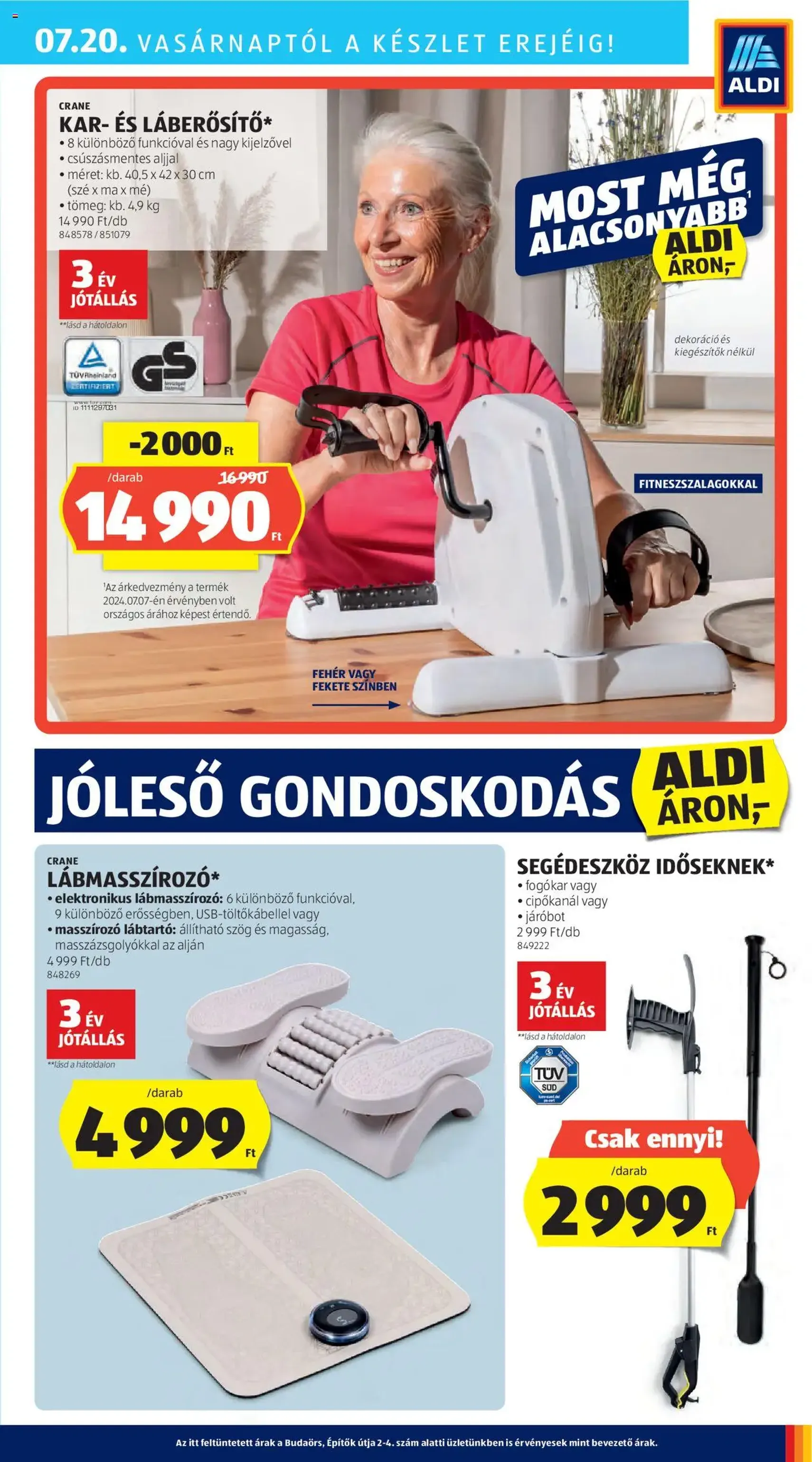 Aldi Akciós újság - 2025.07.17. érvényes szórólap 49 oldal 56 oldalból Aldi Akciós újság - 2025.07.17. érvényes szórólap 49 oldal 56 oldalból