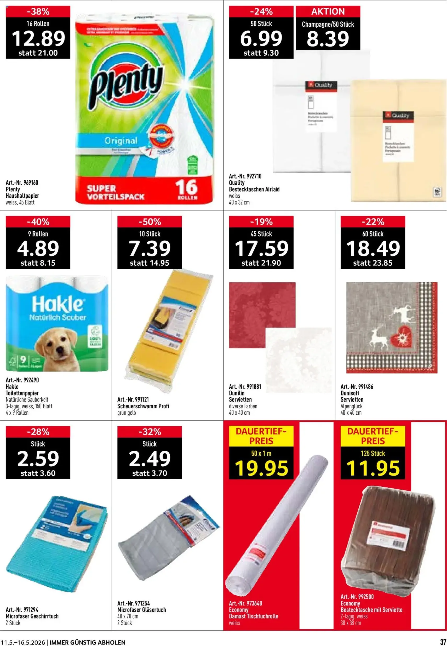 Prodega aktionen - Gültiger Prospekt ab 11.05.2026, Seite 37 von insgesamt 40