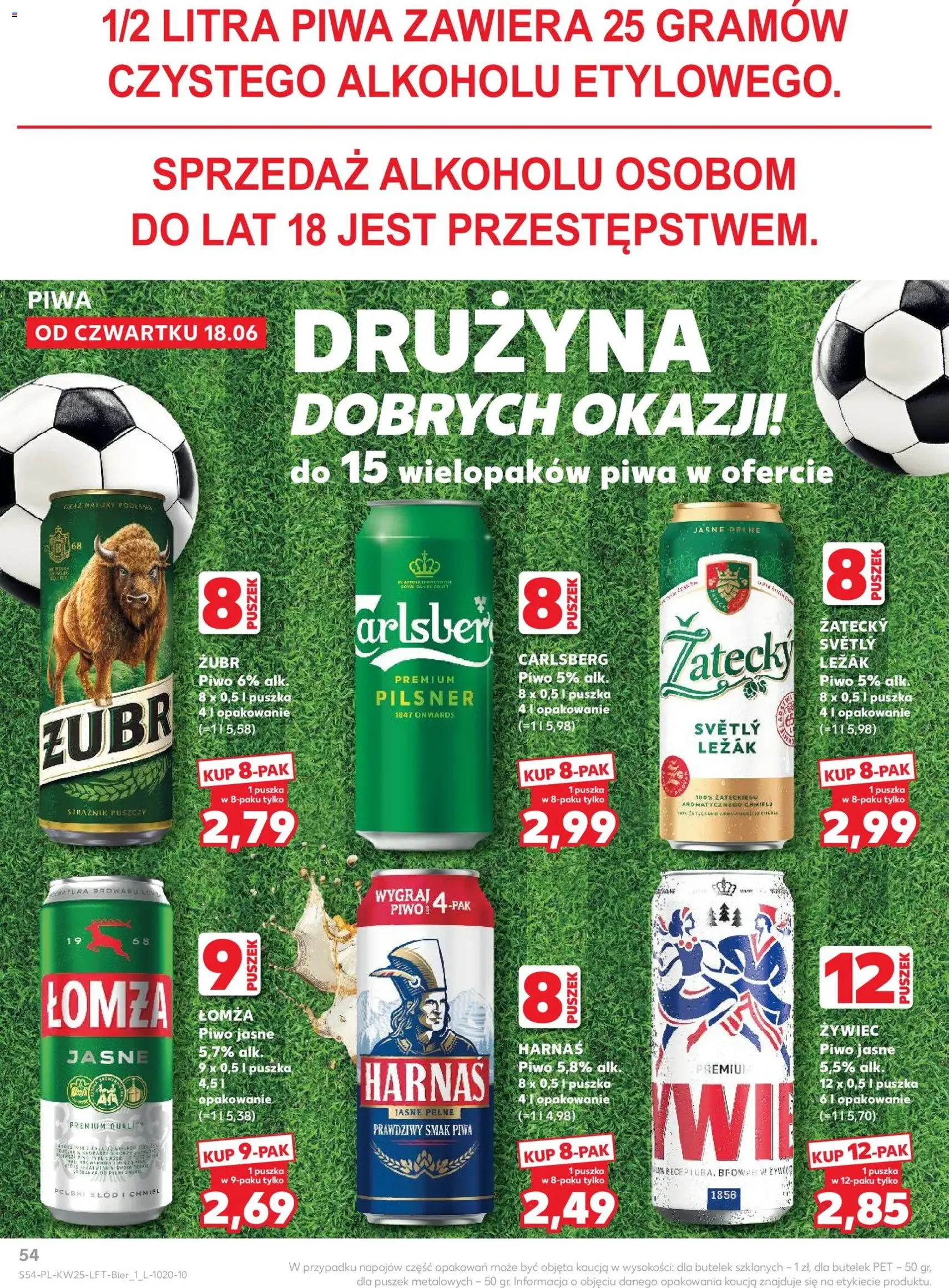 Kaufland gazetka - ważny gazetka od 18.06.2026 strona 54 z 70