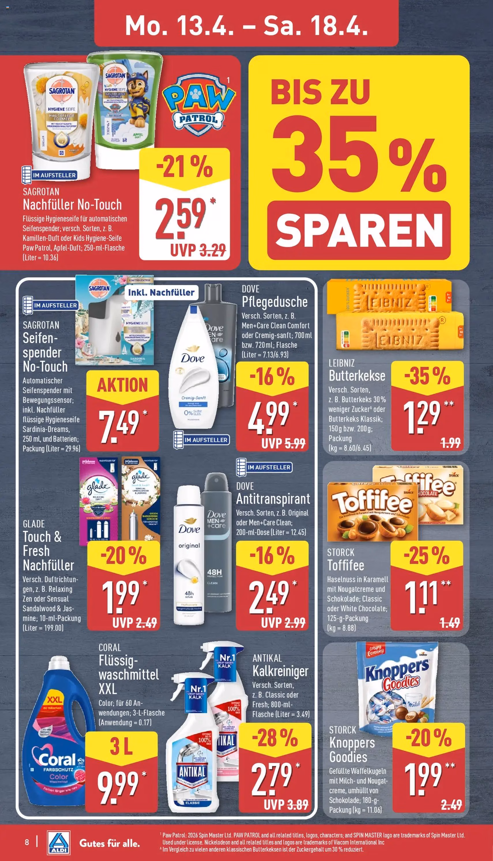 Aldi Prospekt - Gültiger Prospekt ab 13.04.2026, Seite 12 von insgesamt 40