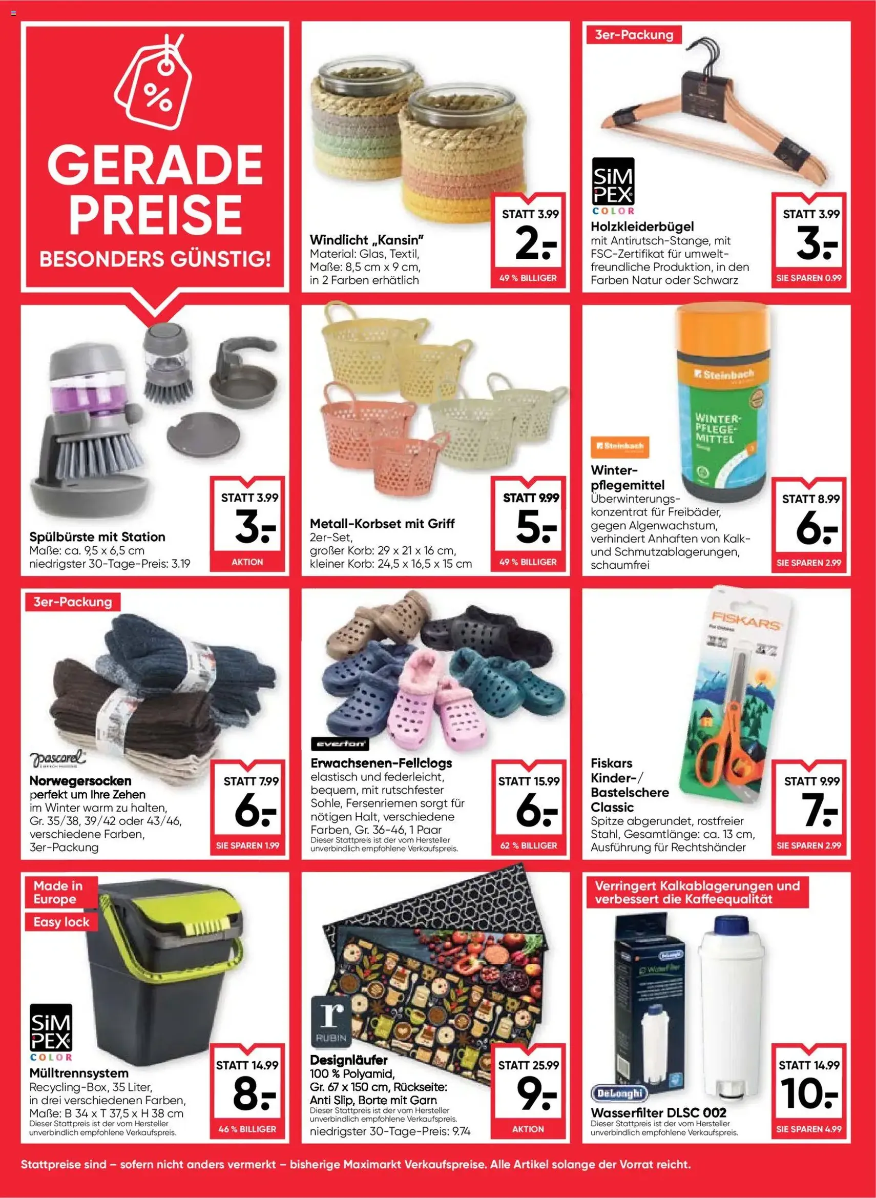 Maximarkt Flugblatt - Gültiger Prospekt ab 23.10.2025, Seite 20 von insgesamt 24 Maximarkt Flugblatt - Gültiger Prospekt ab 23.10.2025, Seite 20 von insgesamt 24