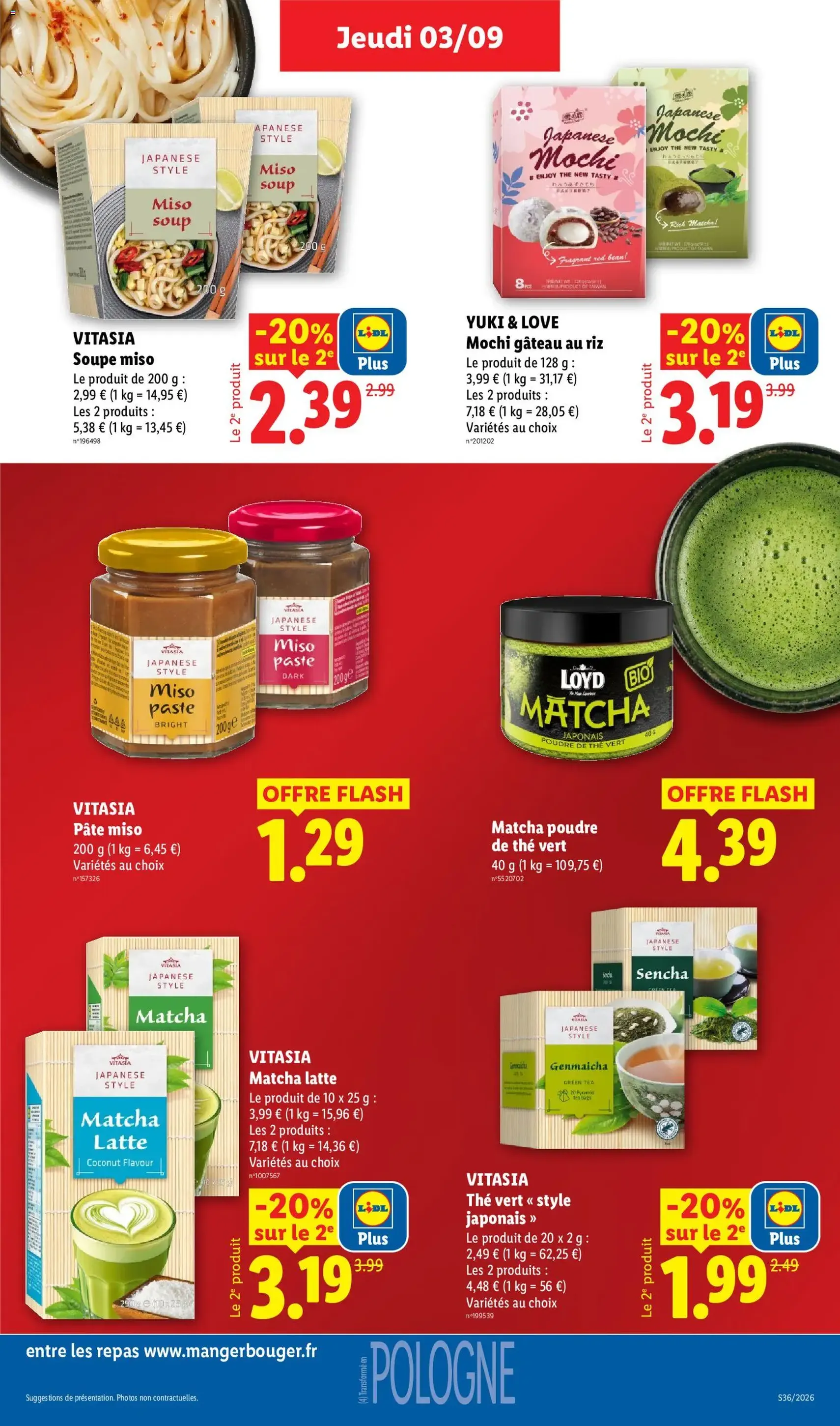 LIDL catalogue - brochure valable à partir du 03/09/2026, page 31 sur 61