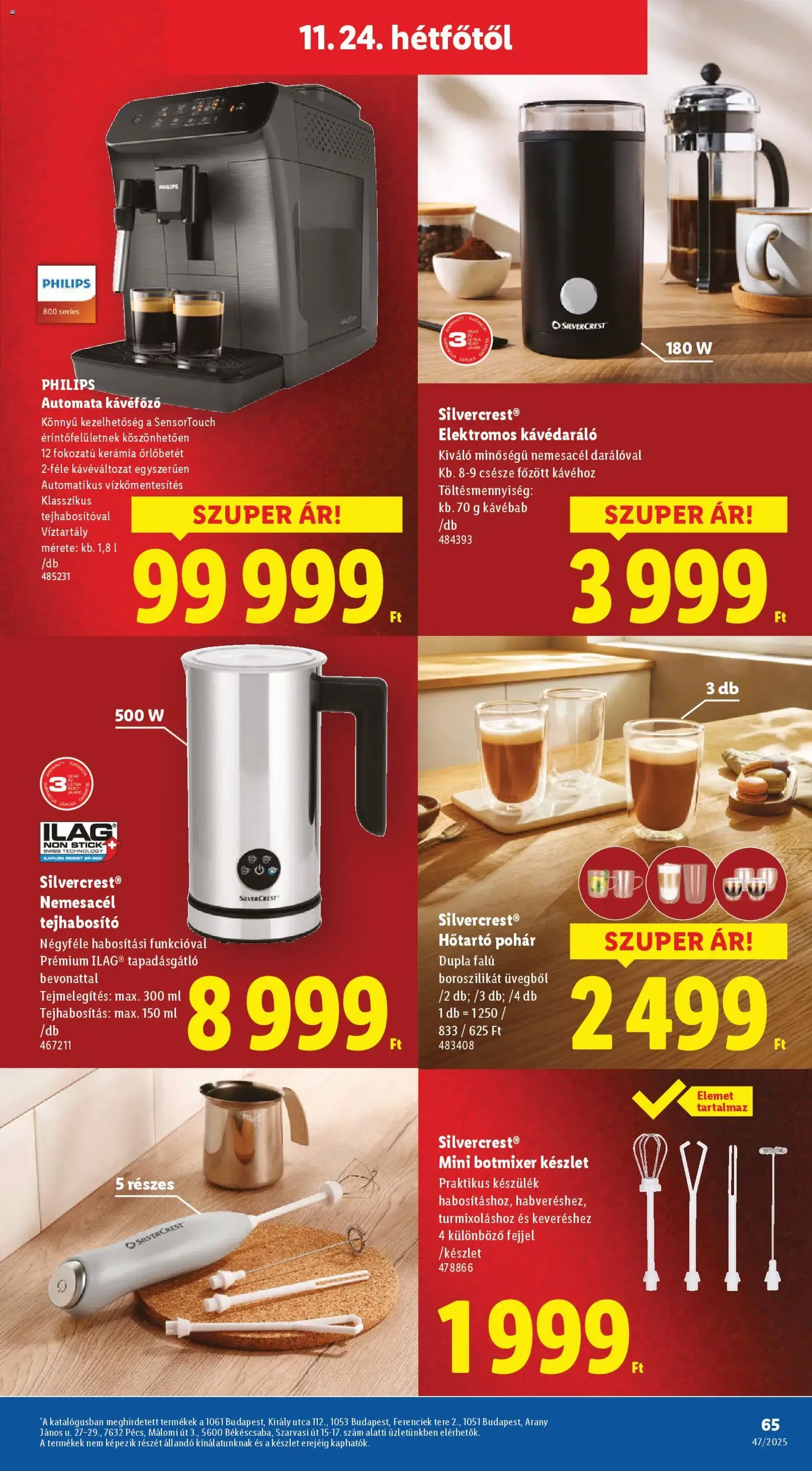 Lidl Black Friday - 2025.11.20. érvényes szórólap 65 oldal 66 oldalból