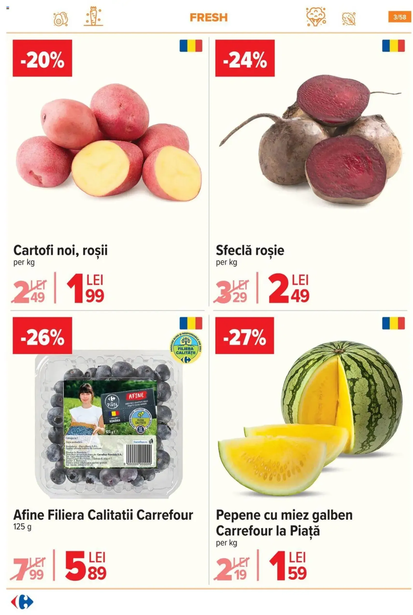 Catalog Carrefour - cataloage valabile începând cu 06.08.2025 pagina 4 din 59 Catalog Carrefour - cataloage valabile începând cu 06.08.2025 pagina 4 din 59
