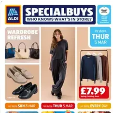 Aldi - Weekly offers UK Specialbuys - Flyer preview valid from 05/03/2026