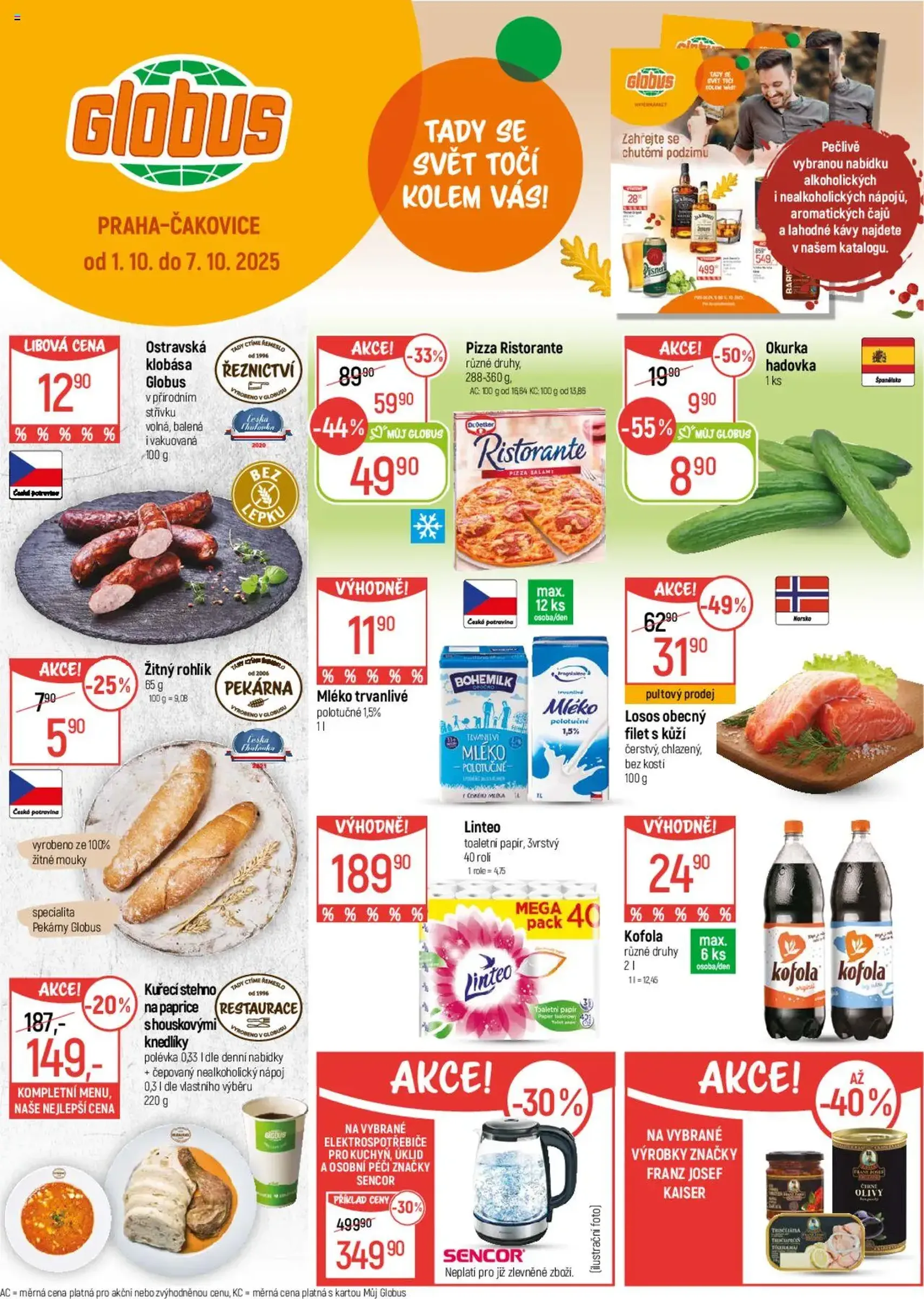 Globus leták - platný leták od 01.10.2025 strana 1 z 45