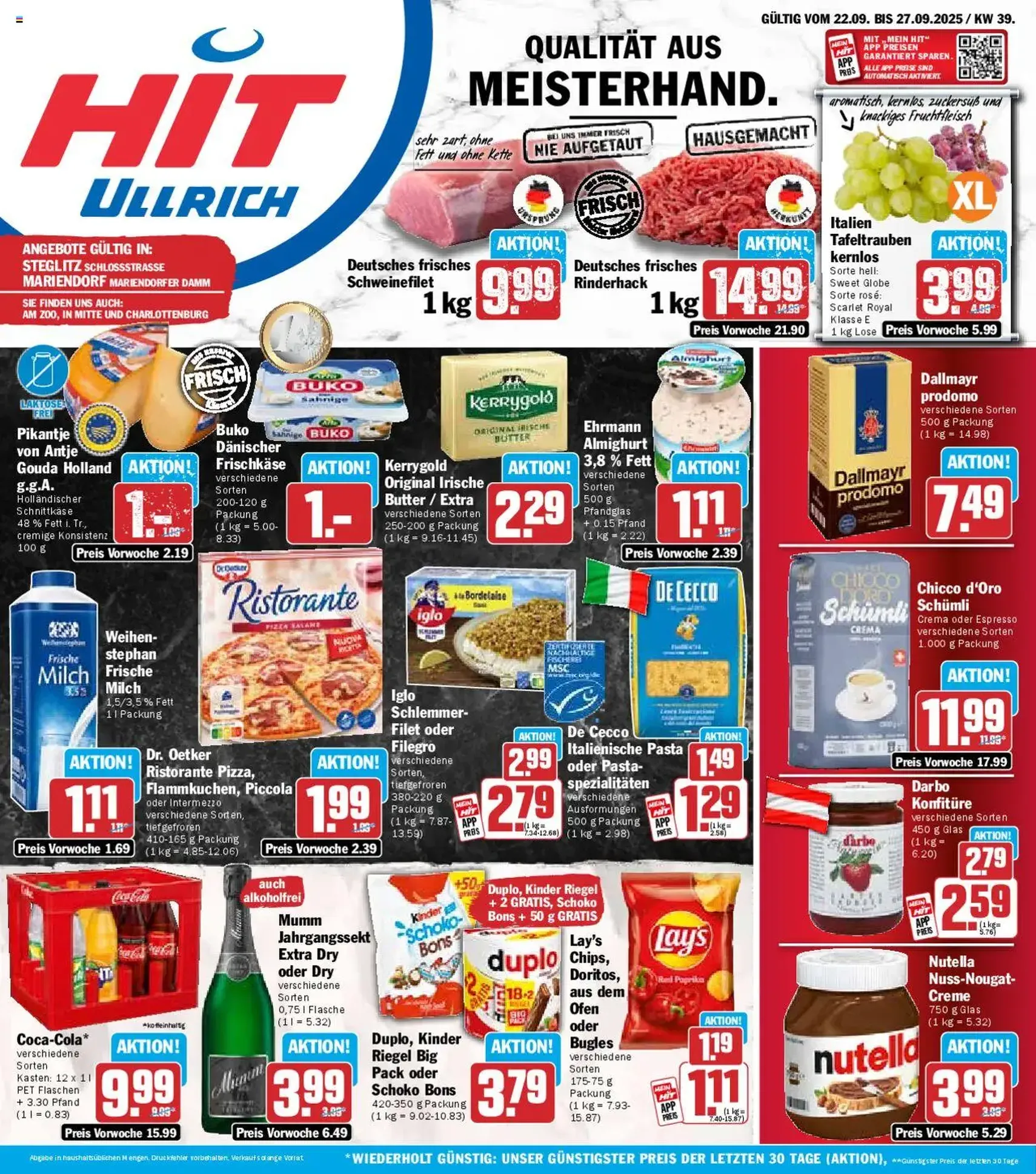 HIT Prospekt - Gültiger Prospekt ab 22.09.2025, Seite 1 von insgesamt 18