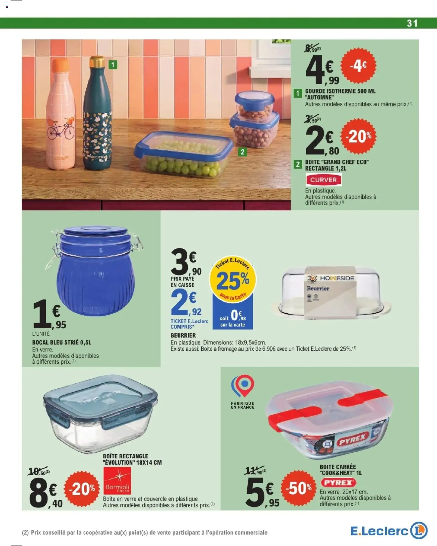 E.Leclerc catalogue - brochure valable à partir du 29/09/2026, page 31 sur 56