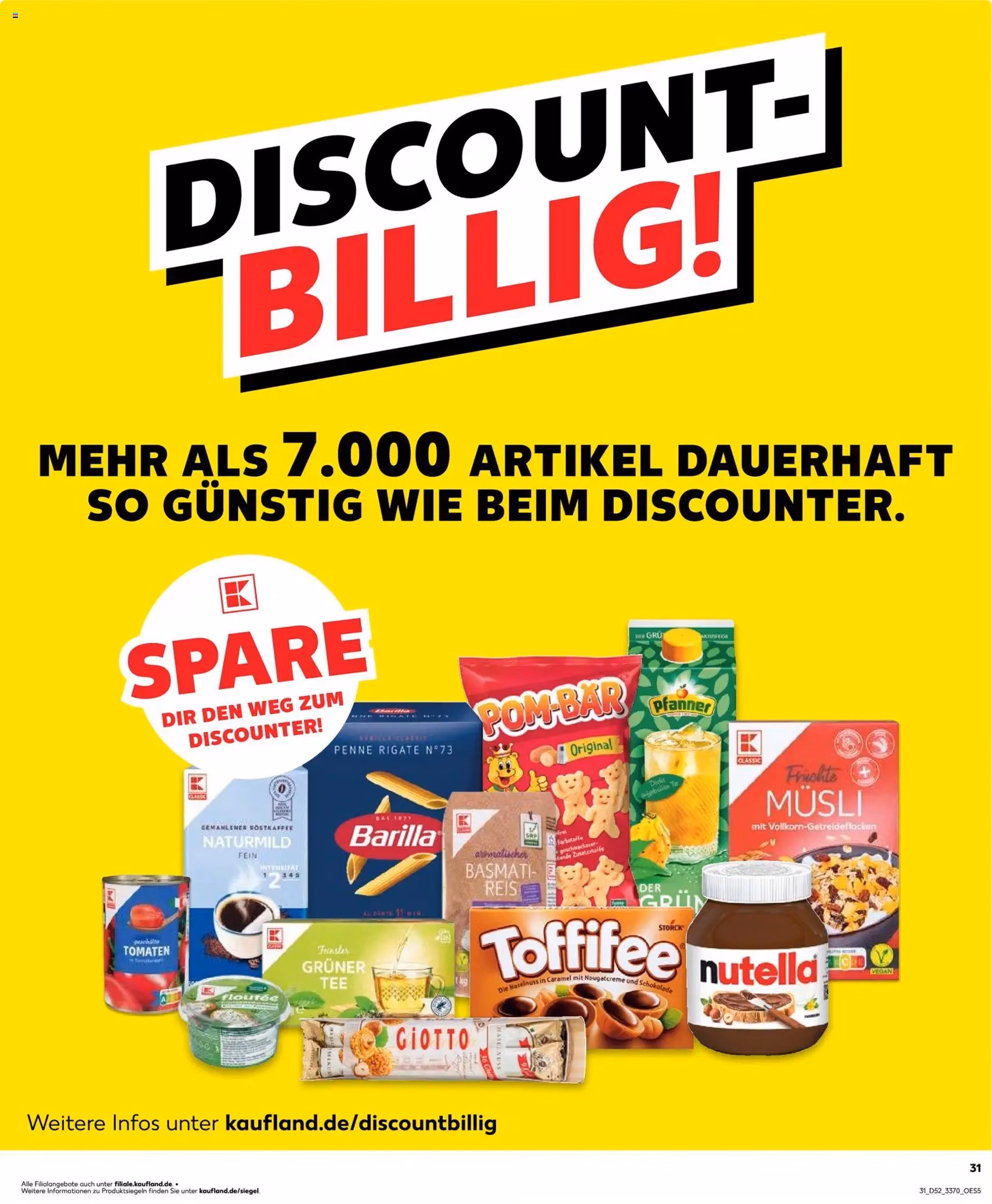Kaufland Prospekt - Gültiger Prospekt ab 27.12.2025, Seite 31 von insgesamt 34
