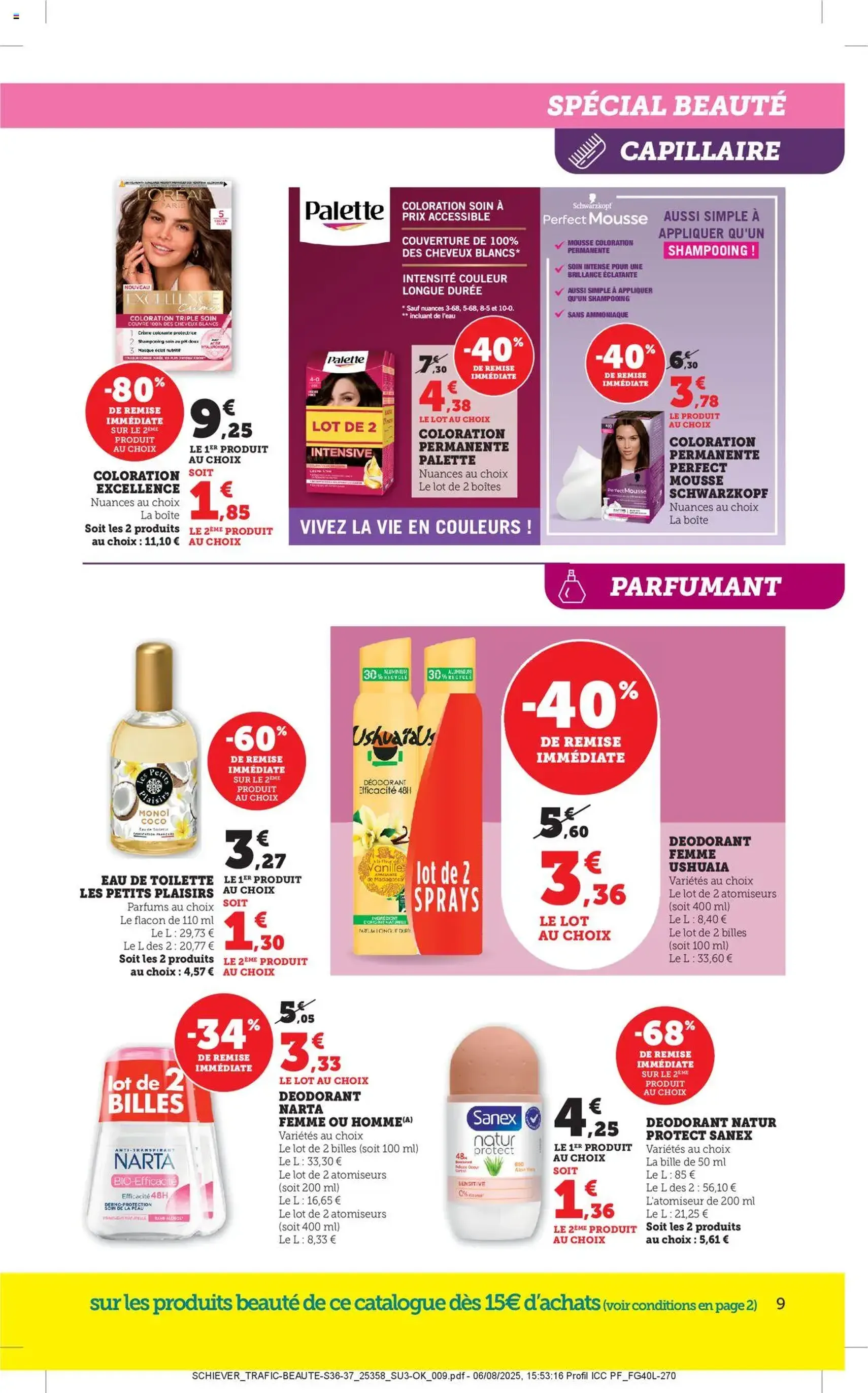 Bi1 catalogue - brochure valable à partir du 01/09/2025, page 9 sur 40