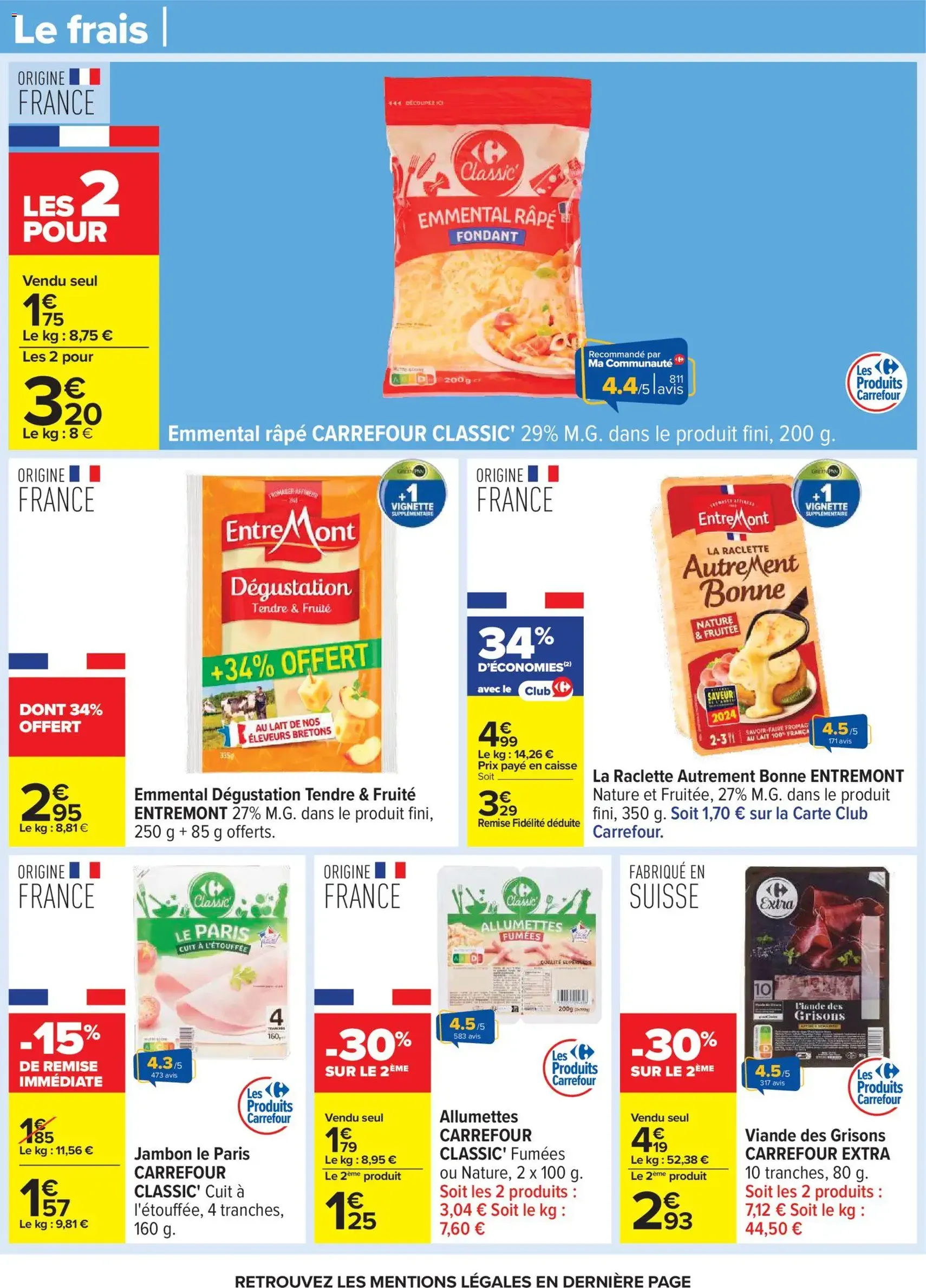 Carrefour catalogue semaine 44 - brochure valable à partir du 28/10/2025, page 32 sur 74
