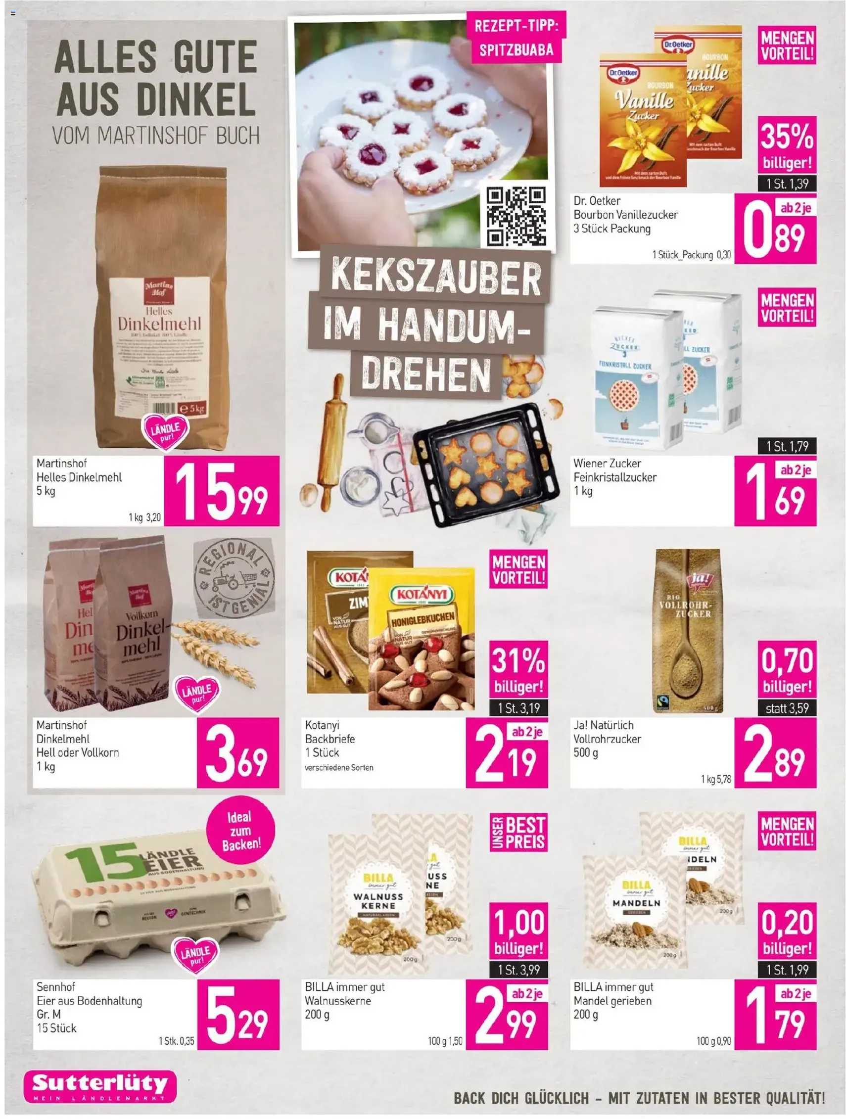 Sutterlüty Flugblatt - Gültiger Prospekt ab 27.11.2025, Seite 18 von insgesamt 24