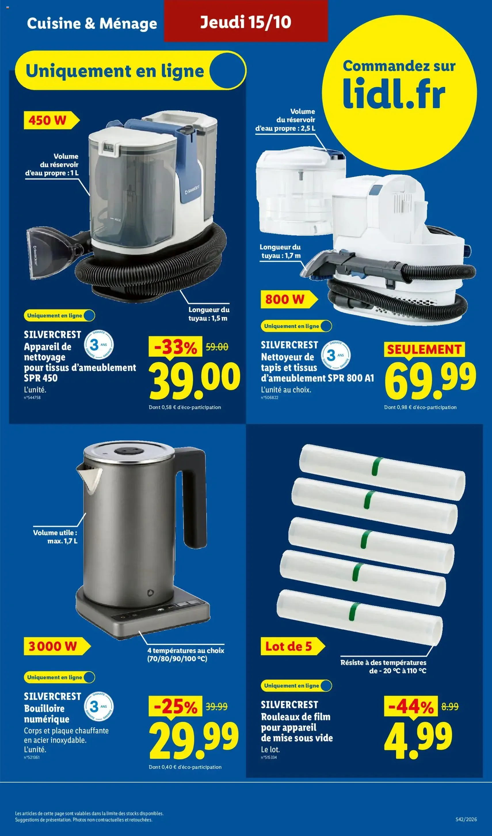 LIDL catalogue - brochure valable à partir du 15/10/2026, page 27 sur 64