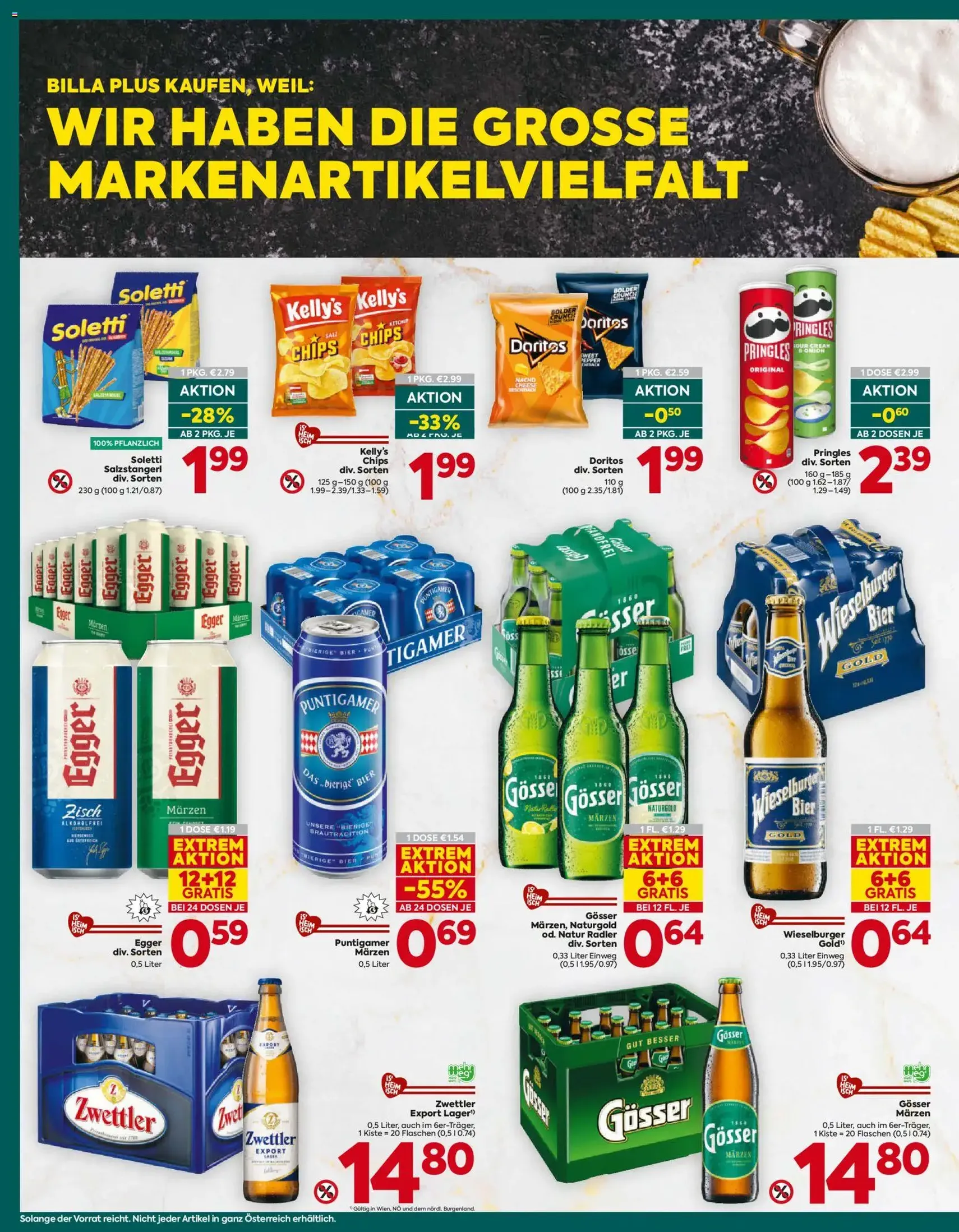 Billa Plus Flugblatt - Gültiger Prospekt ab 24.09.2026, Seite 14 von insgesamt 16