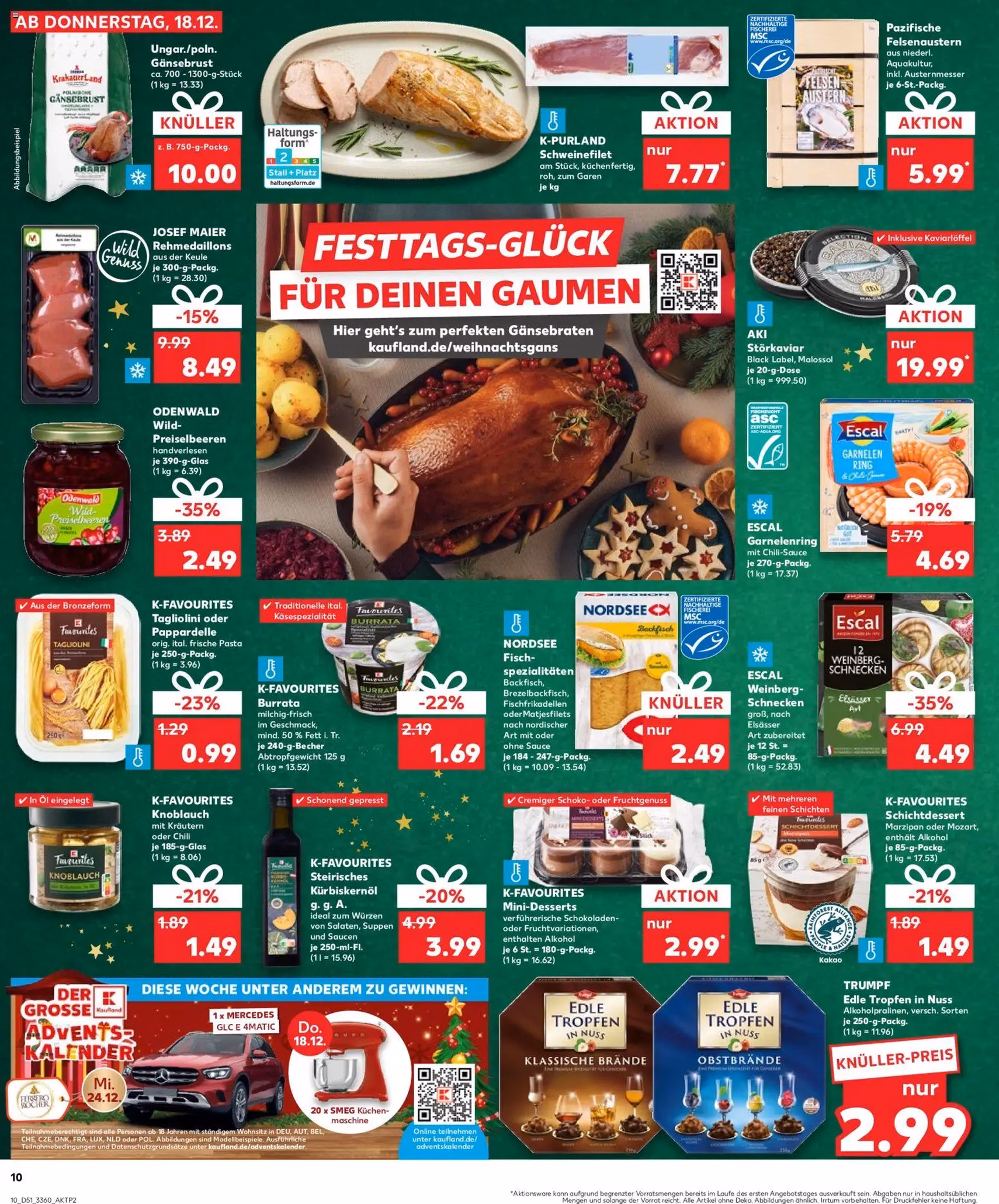 Kaufland Prospekt - Gültiger Prospekt ab 18.12.2025, Seite 10 von insgesamt 38