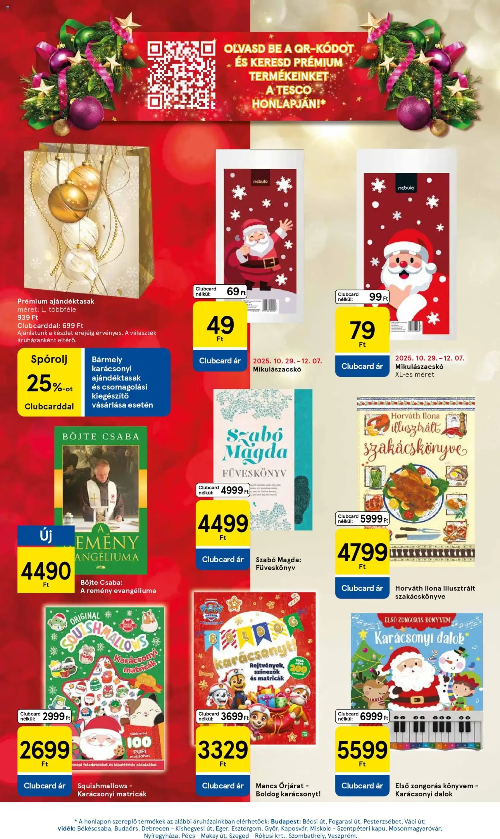 Tesco Hipermarket - Akciós újság - 2025.12.04. érvényes szórólap 15 oldal 44 oldalból