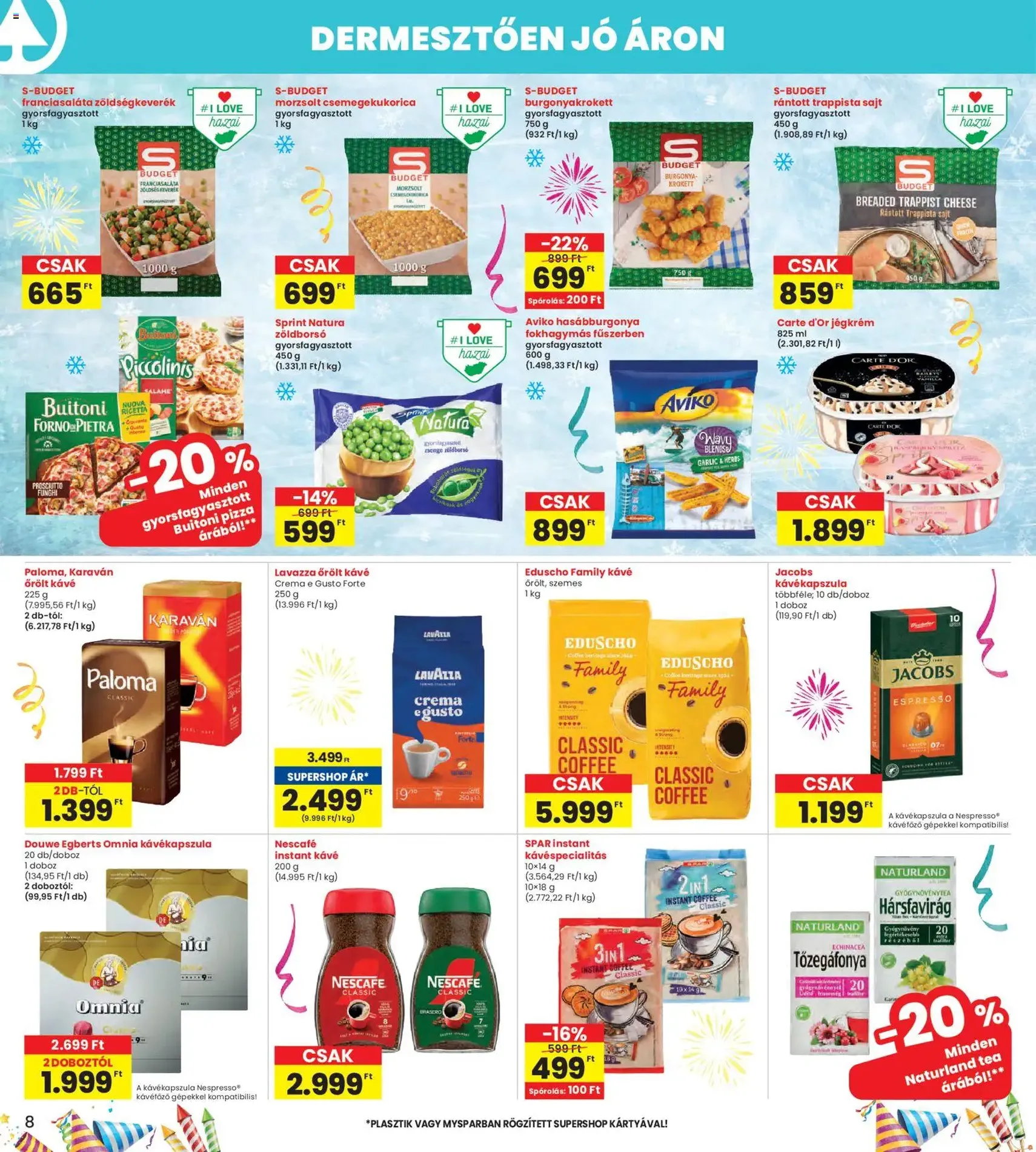 Interspar Akciós újság - 2025.12.23. érvényes szórólap 8 oldal 12 oldalból