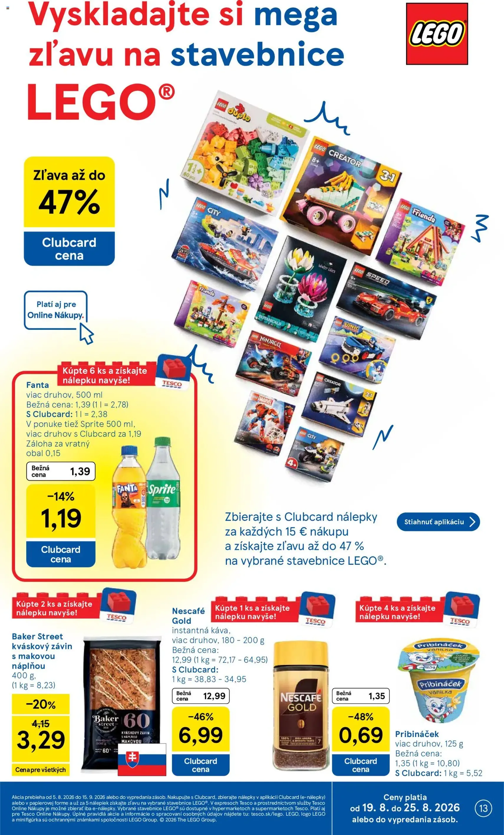 Tesco Hypermarket - leták - platný leták od 19.08.2026 strana 13 z 50