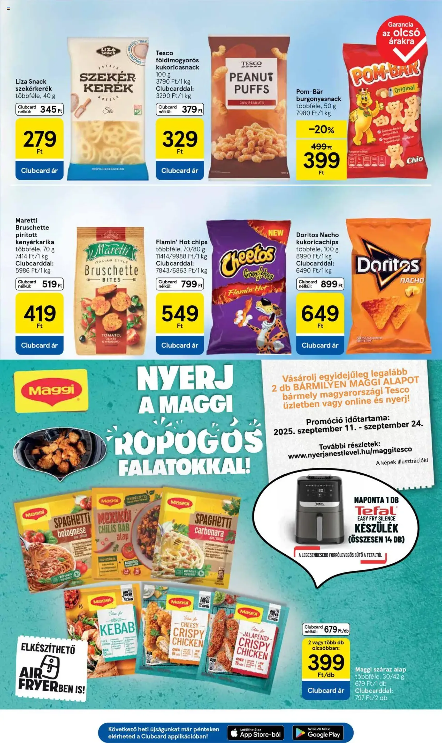 Tesco Hipermarket - Akciós újság - 2025.09.18. érvényes szórólap 21 oldal 32 oldalból