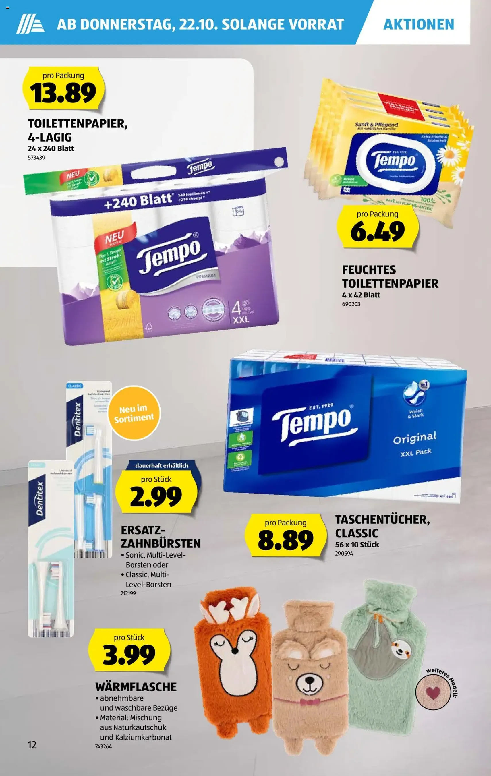 Aldi aktionen - Gültiger Prospekt ab 22.10.2026, Seite 12 von insgesamt 32