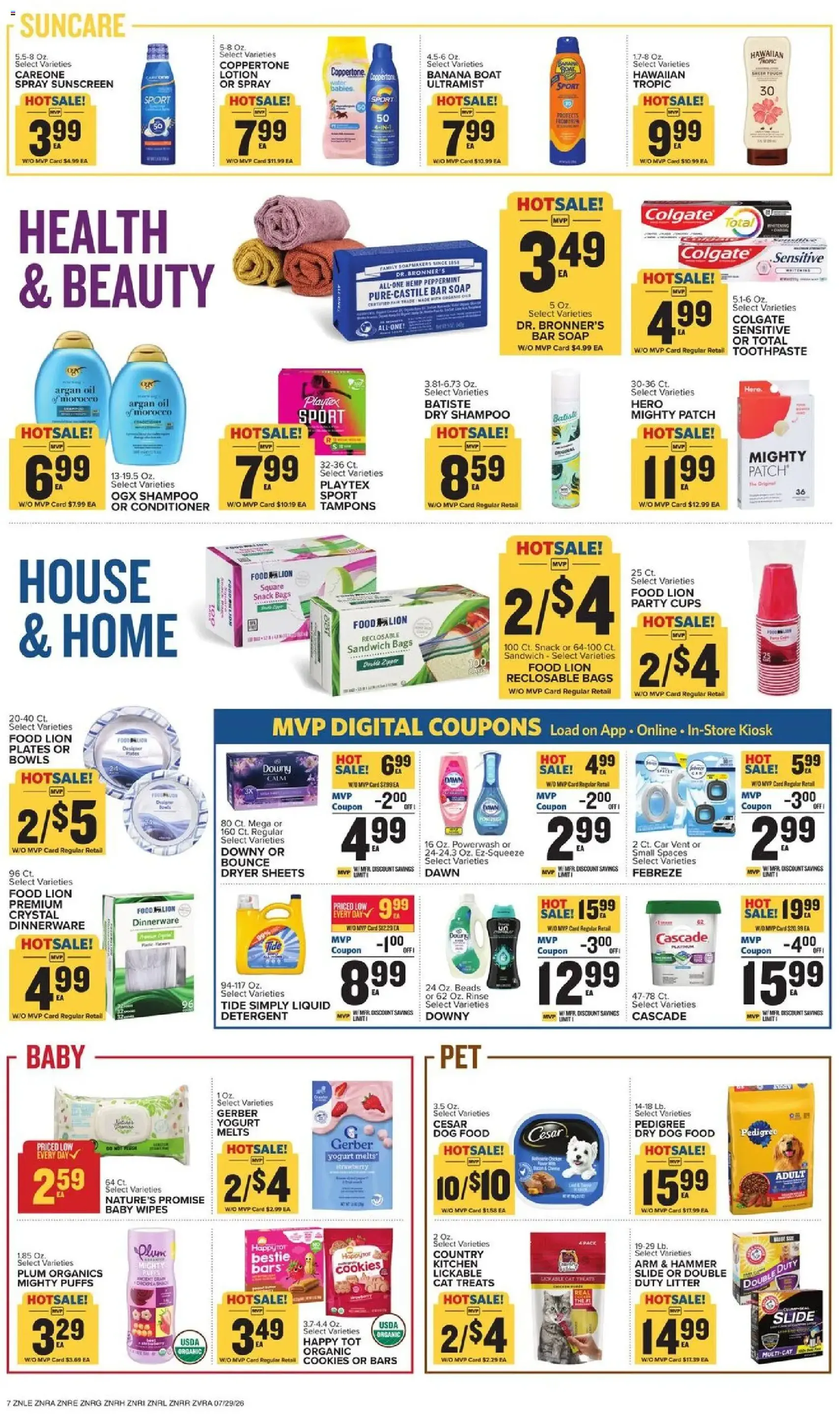 Food Lion Weekly Ad - valid flyer from 07/29/2026, page 14 of 18