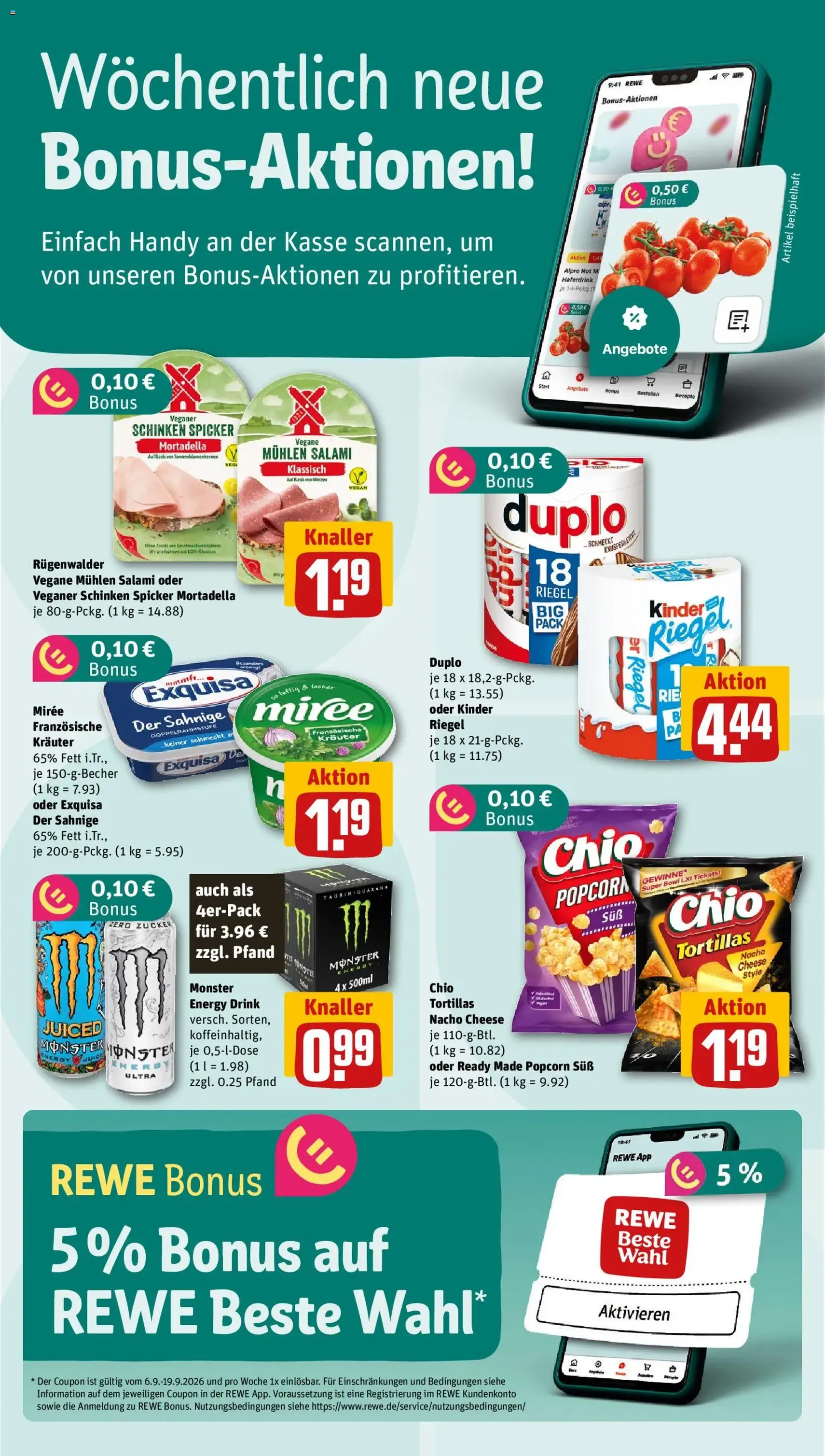 Rewe Prospekt - Gültiger Prospekt ab 14.09.2026, Seite 2 von insgesamt 31