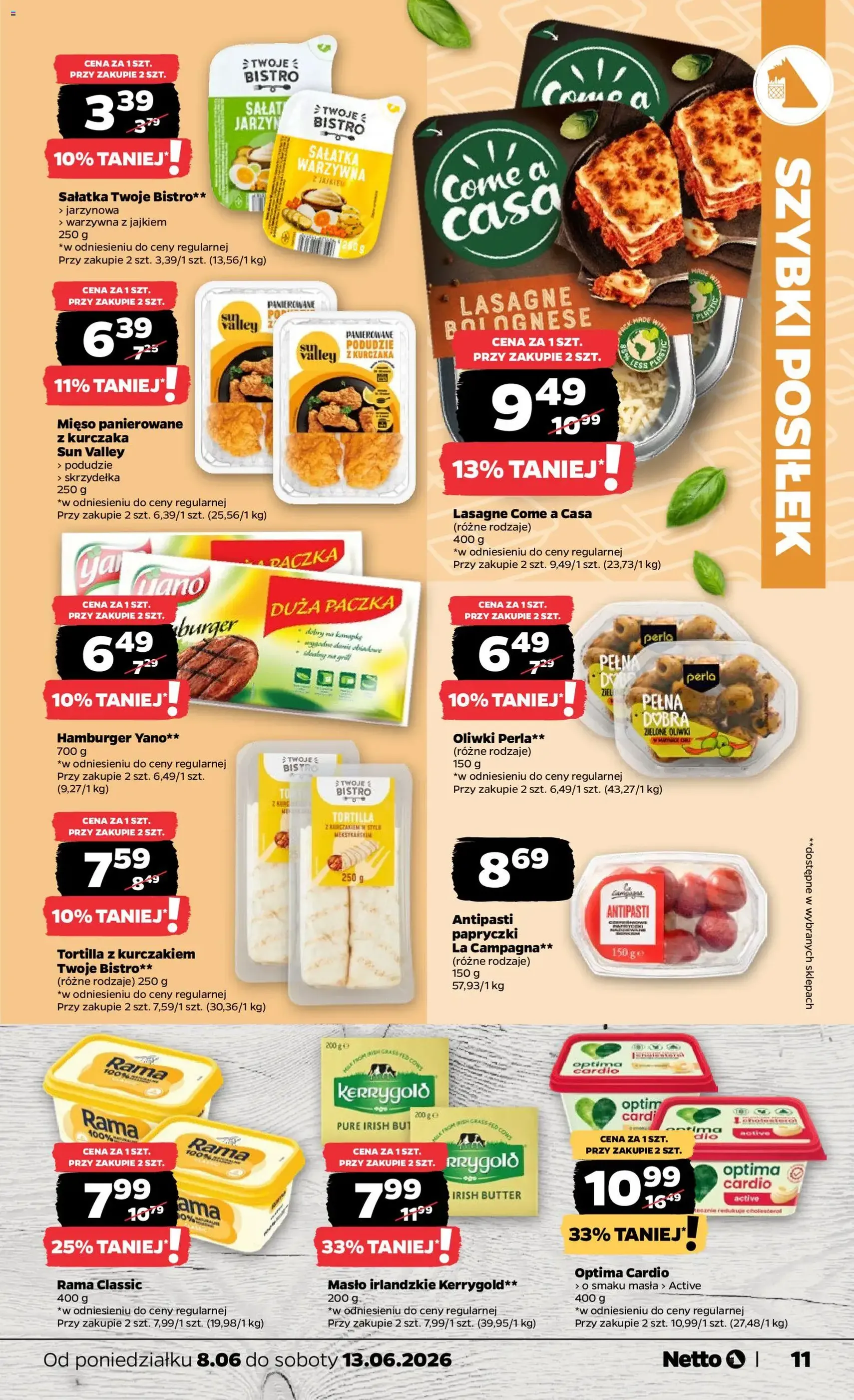 Netto gazetka od poniedziałku spożywcza - ważny gazetka od 08.06.2026 strona 11 z 41