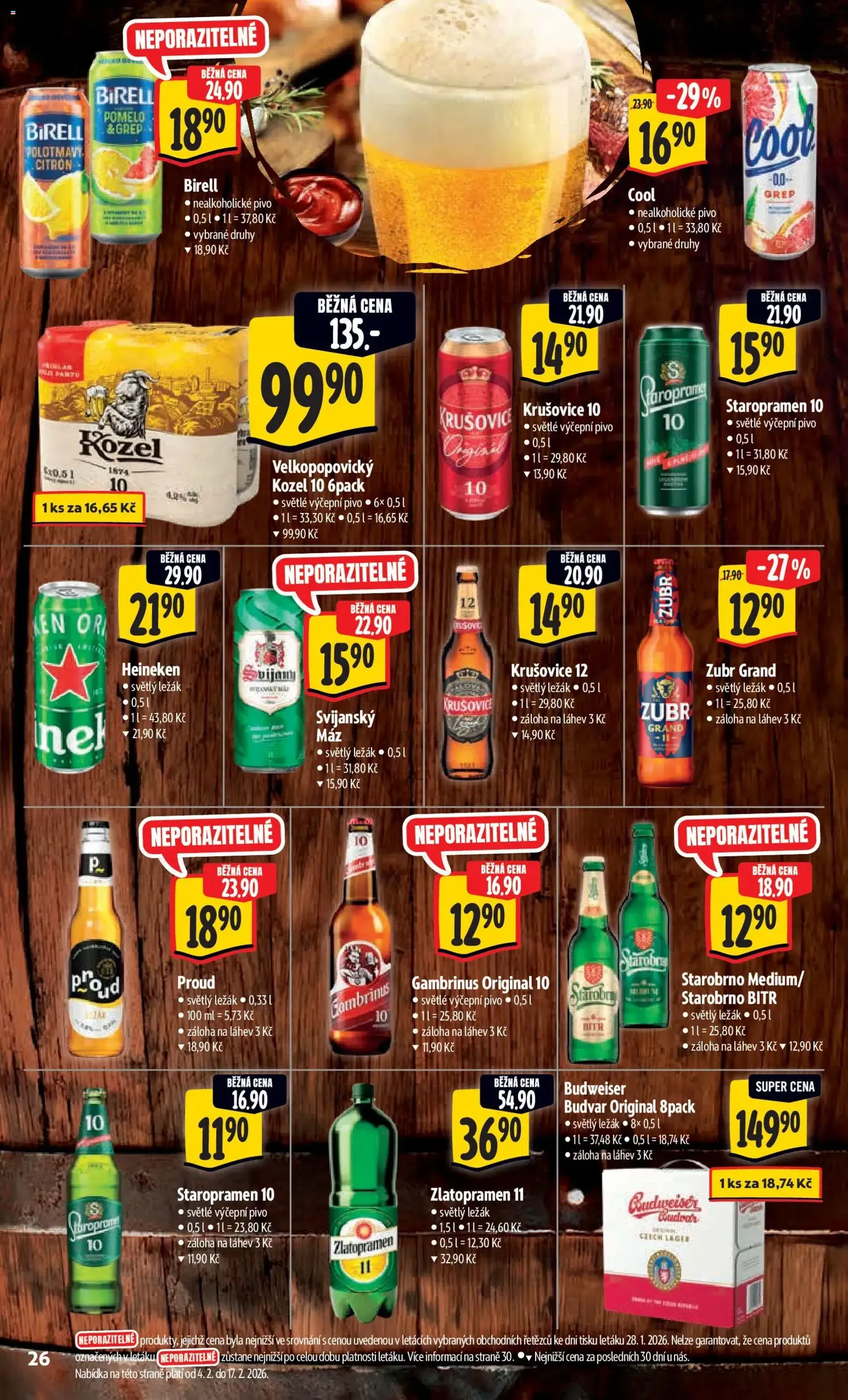 Albert leták - Hypermarket - platný leták od 04.02.2026 strana 34 z 50