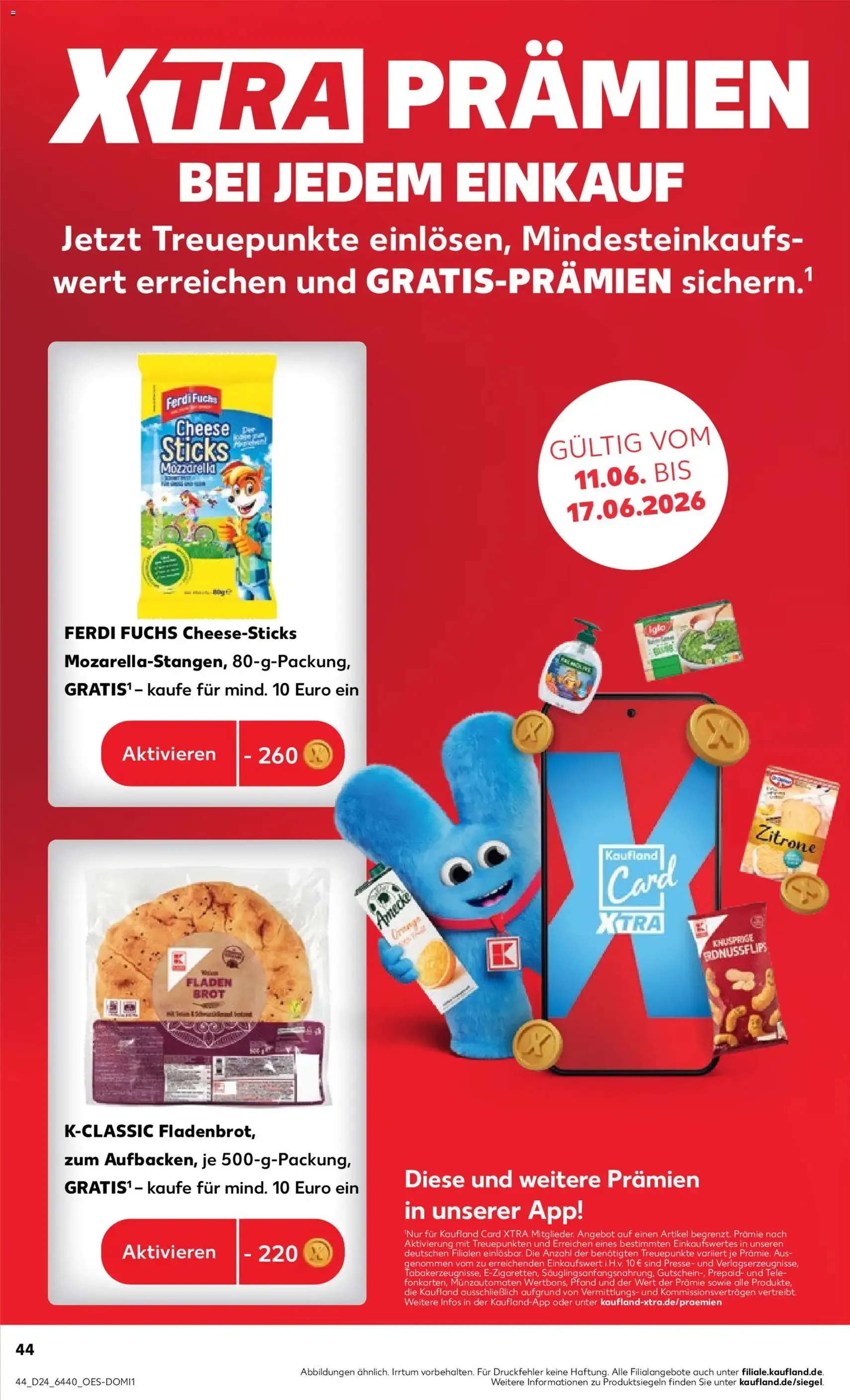 Kaufland DE - DE Folder - geldige folder vanaf 11-06-2026 pagina 44 van 50