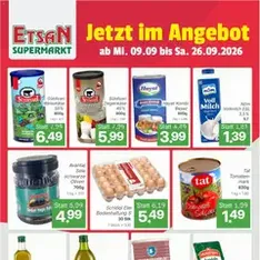 ETSAN Flugblatt - Prospekt Vorschau gültig ab 09.09.2026