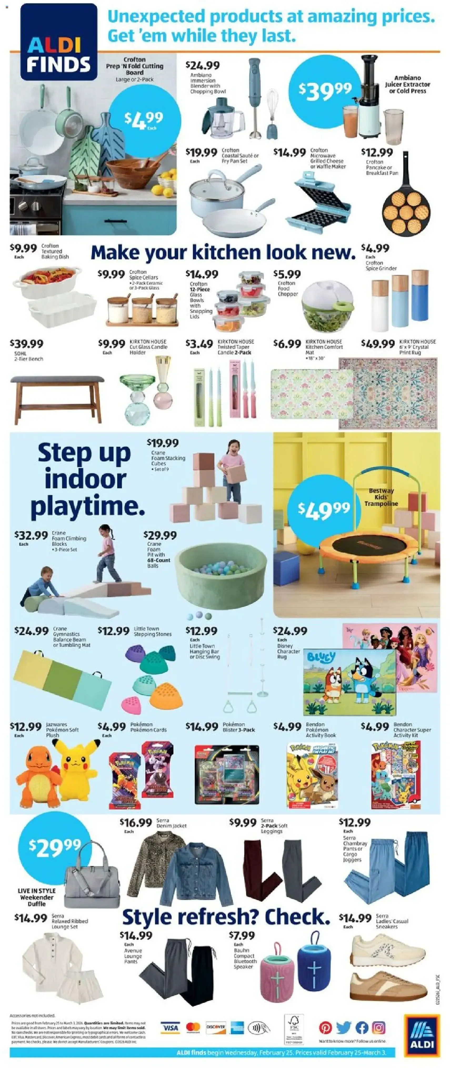 Aldi Weekly Ad - valid flyer from 02/25/2026, page 2 of 3