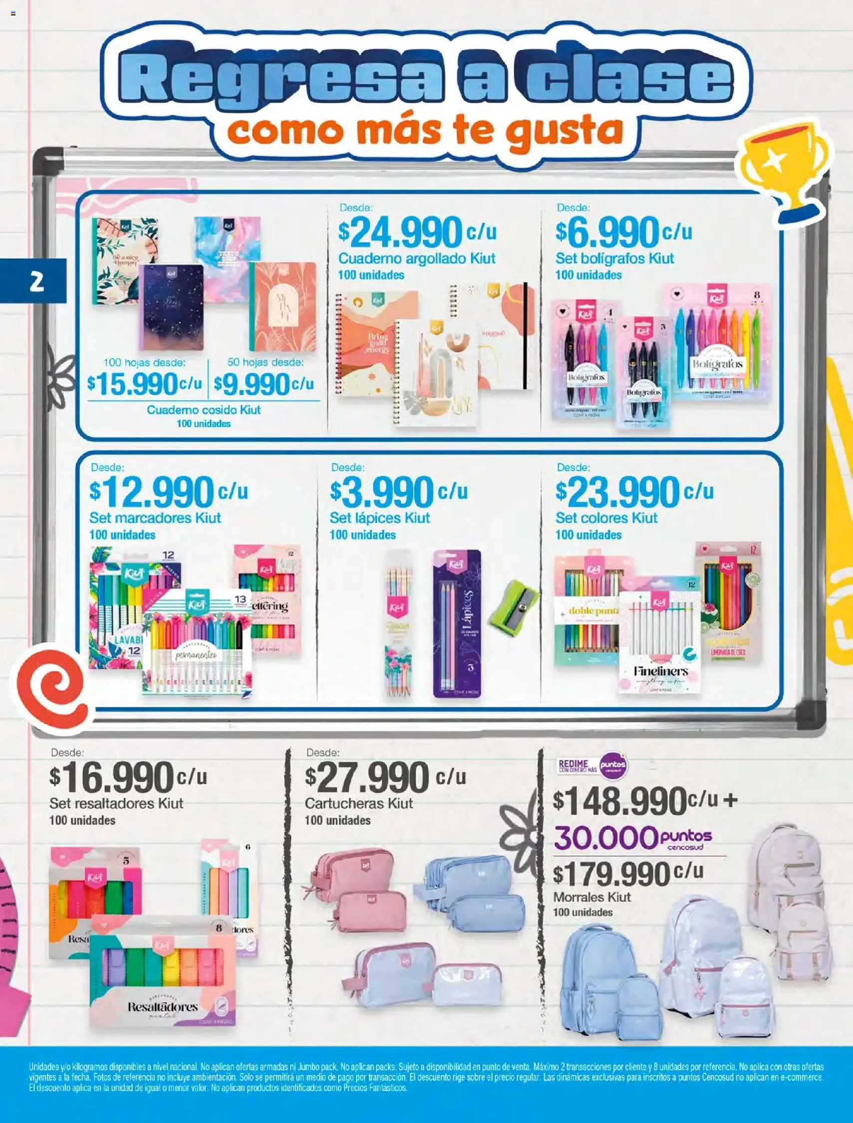 Jumbo - Regresa a clase - folleto válido desde 14/01/2026 página 2 de 20