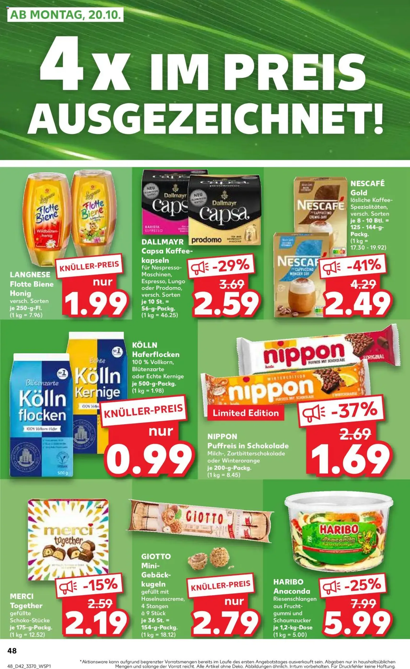 Kaufland Prospekt - Gültiger Prospekt ab 16.10.2025, Seite 48 von insgesamt 64 Kaufland Prospekt - Gültiger Prospekt ab 16.10.2025, Seite 48 von insgesamt 64