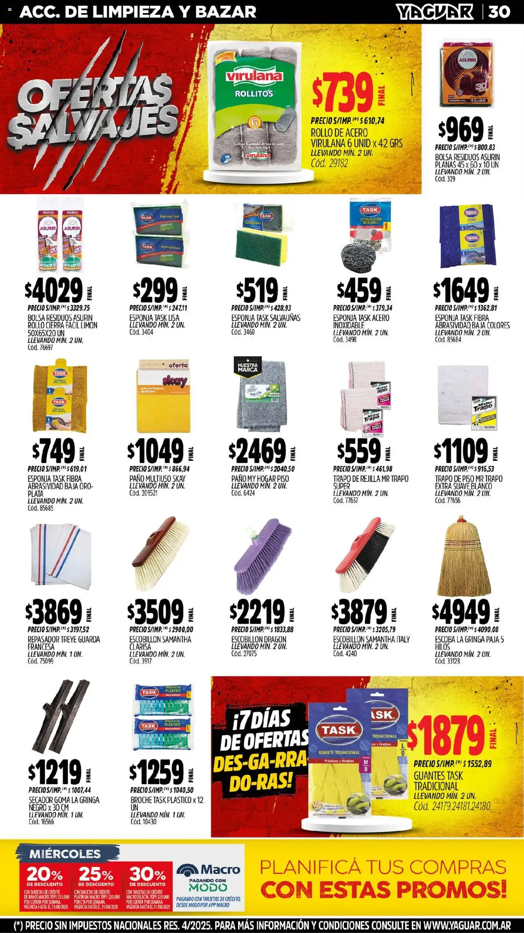 Yaguar catálogo - folleto válido desde 04/08/2025 página 31 de 45