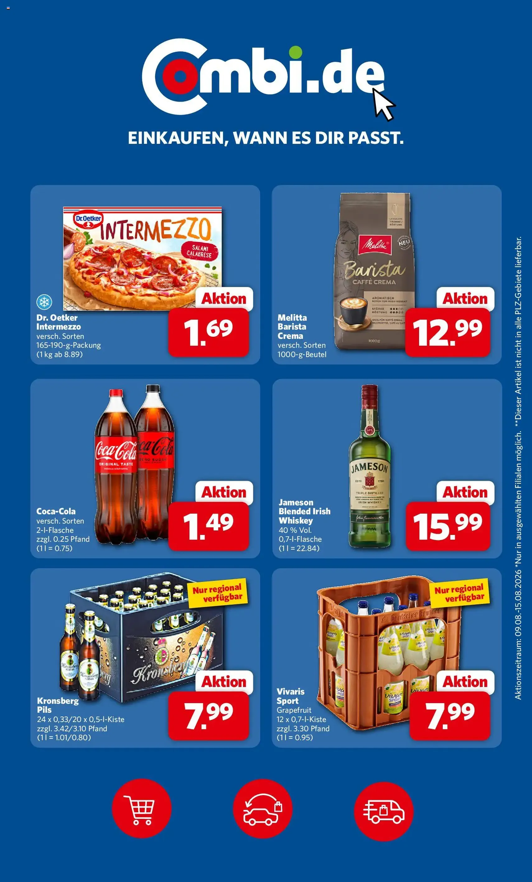 Combi Prospekt - Gültiger Prospekt ab 10.08.2026, Seite 33 von insgesamt 38